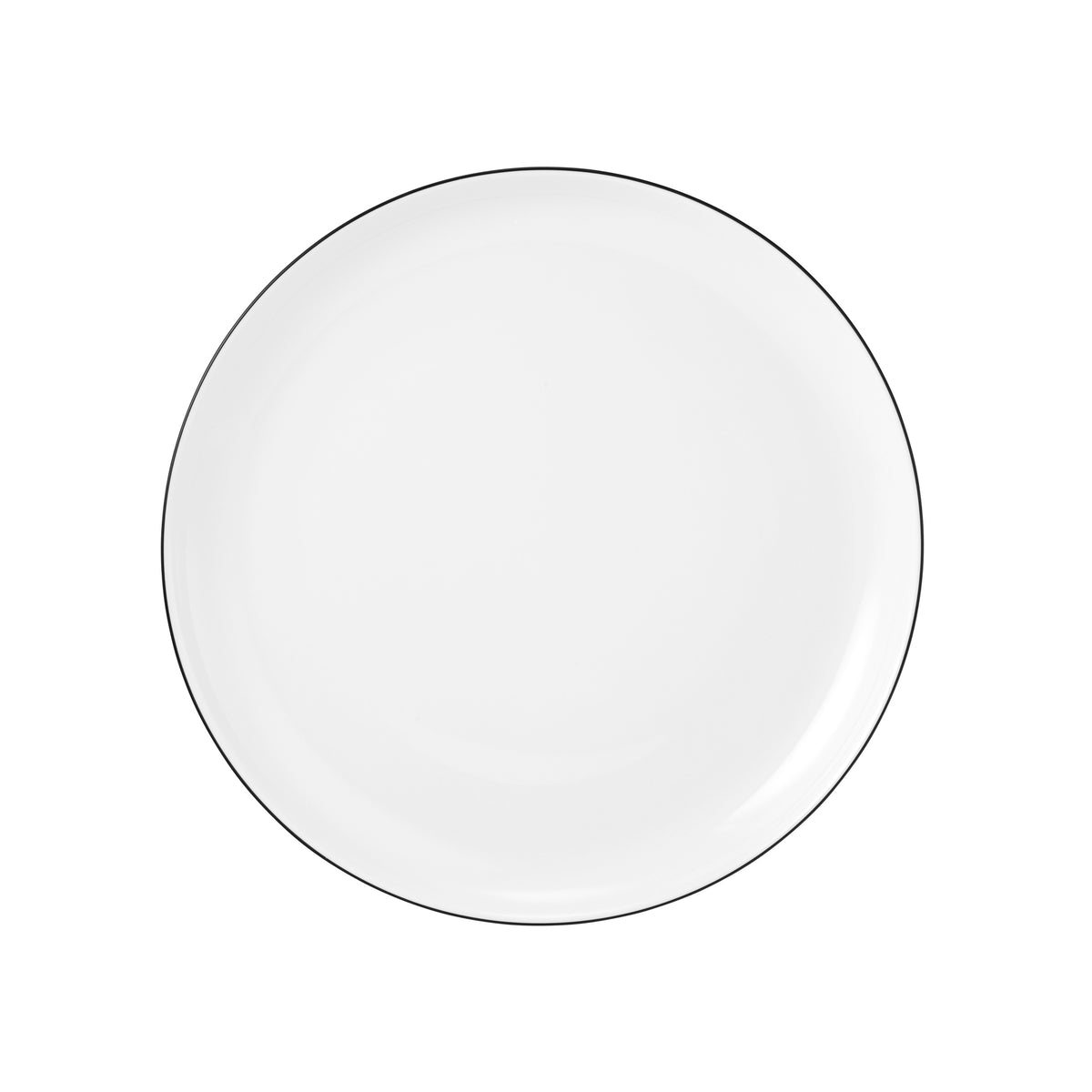 Seltmann Weiden Lido Black Line Frühstücksteller rund 20 cm – Produktbild 1