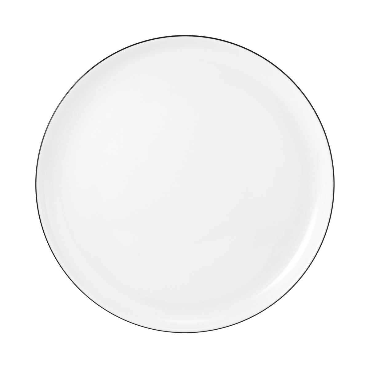 Seltmann Weiden Lido Black Line Speiseteller rund 26 cm – Produktbild 1