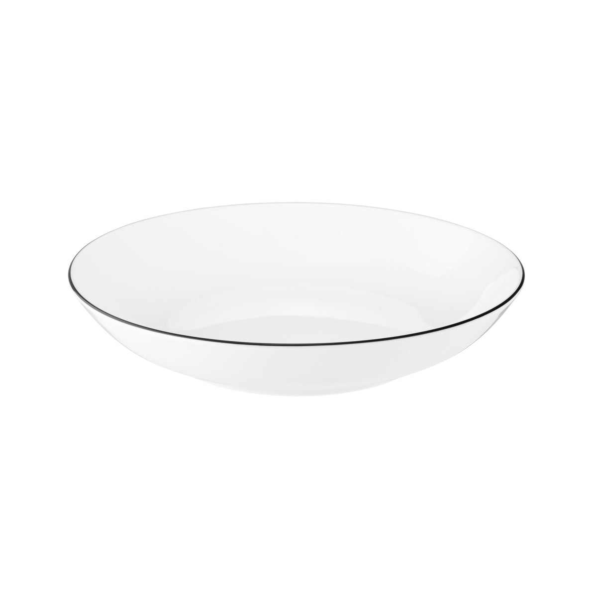 Seltmann Weiden Lido Black Line Suppenteller rund 21 cm – Produktbild 1