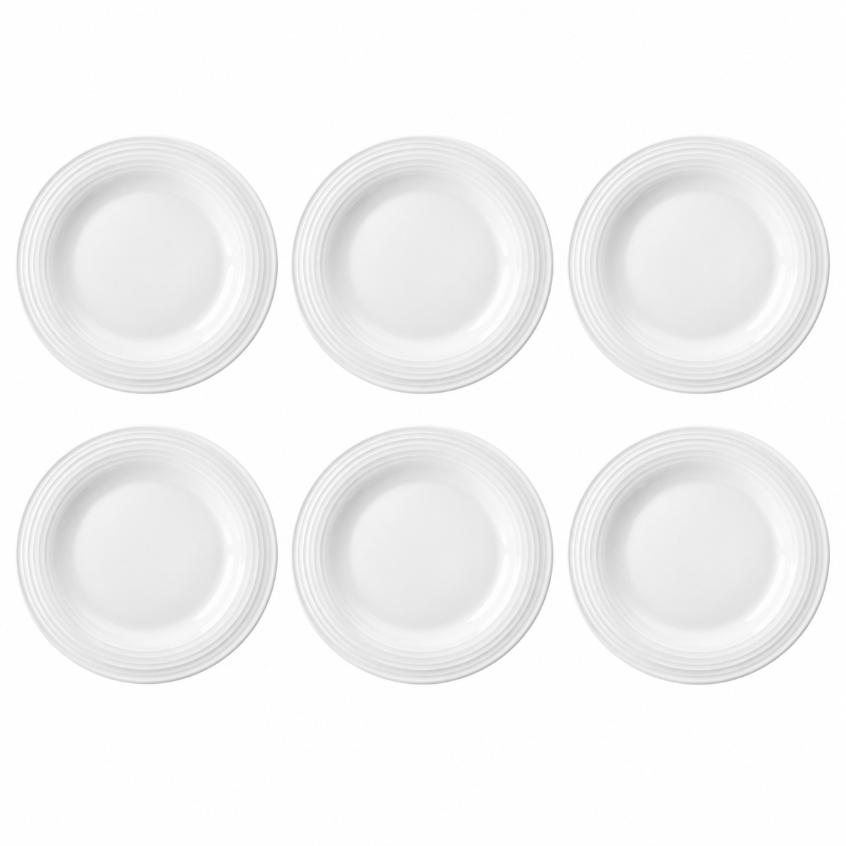 Seltmann Weiden Beat Brotteller rund 17 cm – 6er-Set