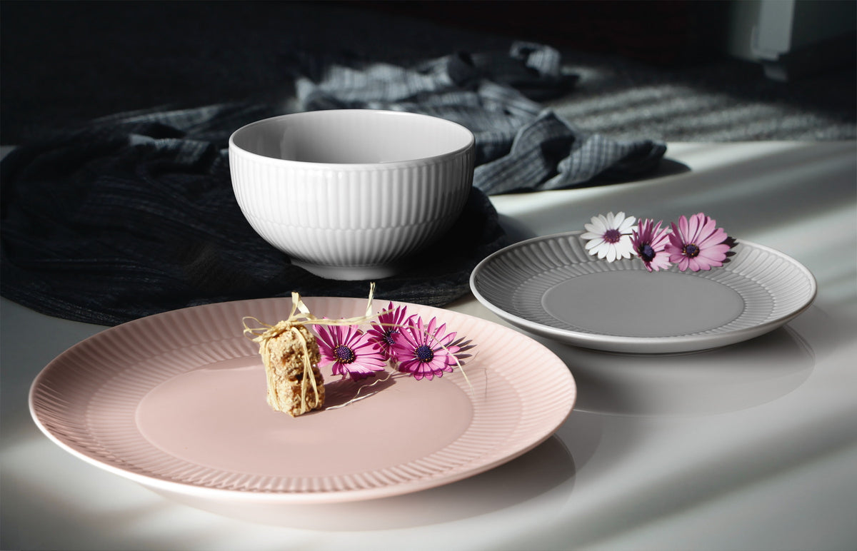 Seltmann Weiden Amina Silbergrau Frühstücksteller rund 22,5 cm – Lifestylebild 2