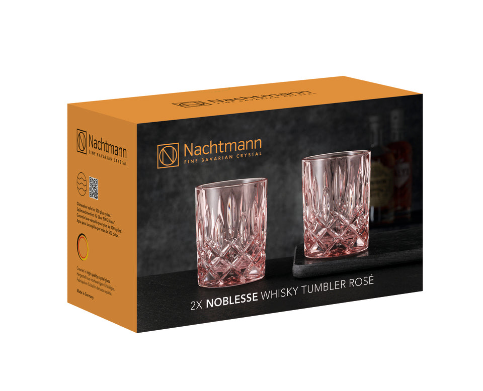 Nachtmann Noblesse Colors Whiskybecher Rosé 2er-Set 104240
