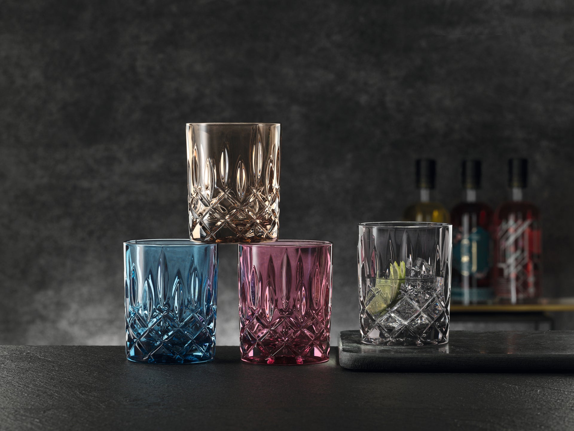 Nachtmann Noblesse Colors Whiskybecher Smoke 2er-Set 104245