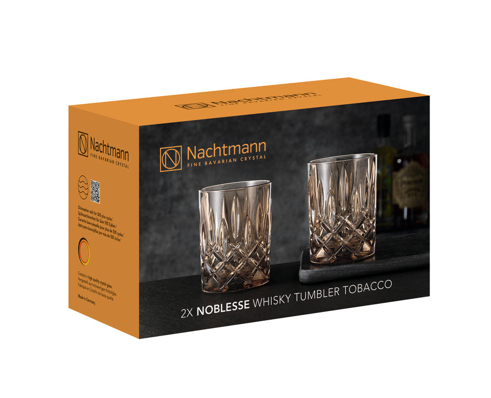 Nachtmann Noblesse Colors Whiskybecher Tobacco 2er-Set 104246