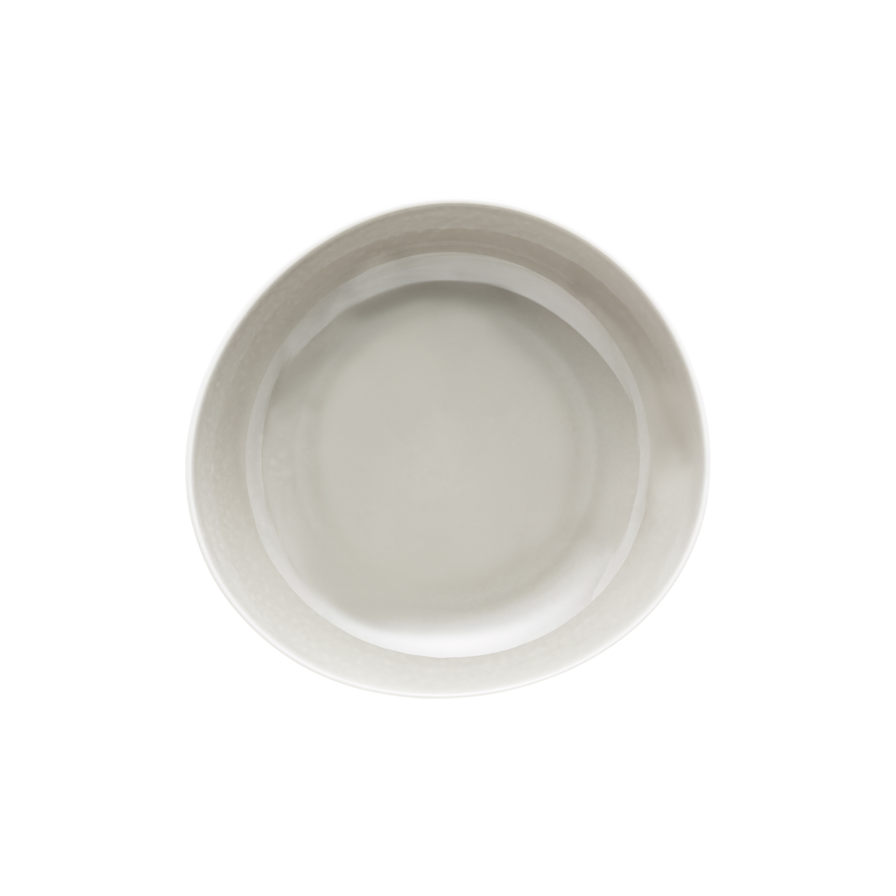 Rosenthal Junto Teller 22 cm tief Pearl Grey Grau
