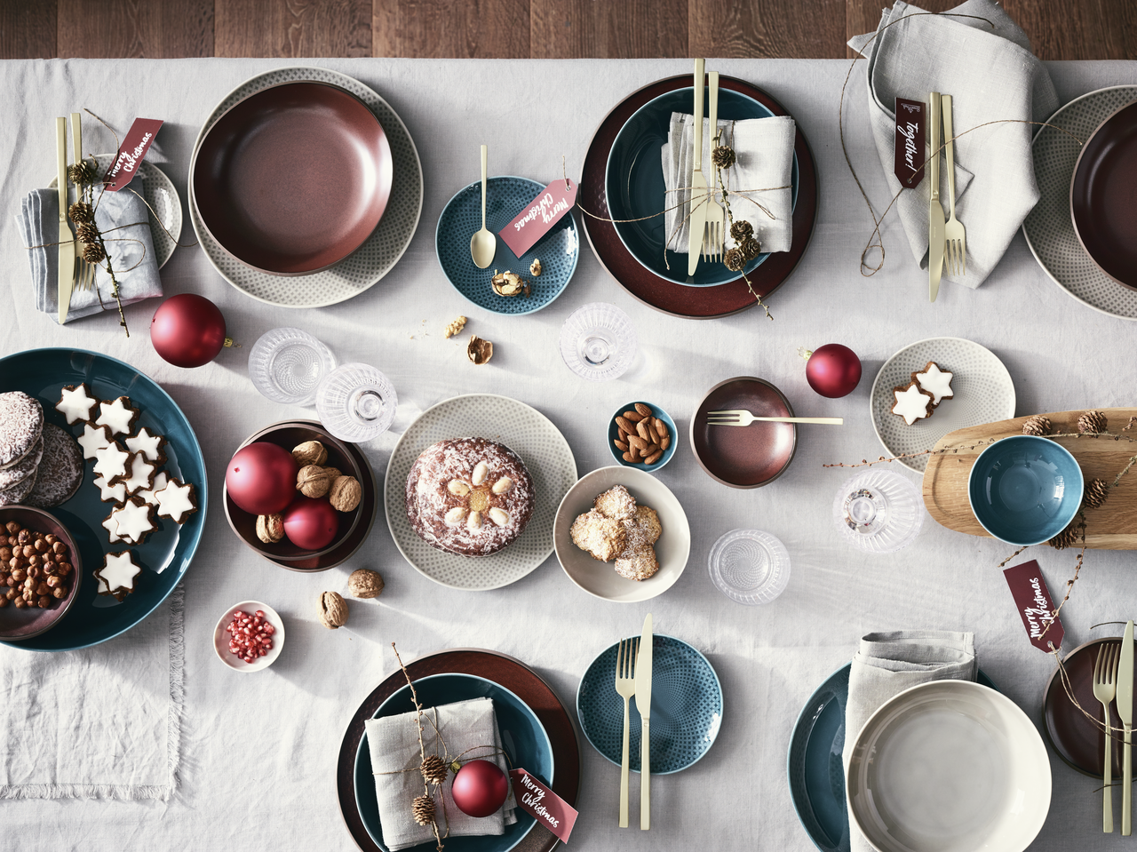 Rosenthal Junto Teller 22 cm Pearl Grey Grau – Lifestyle