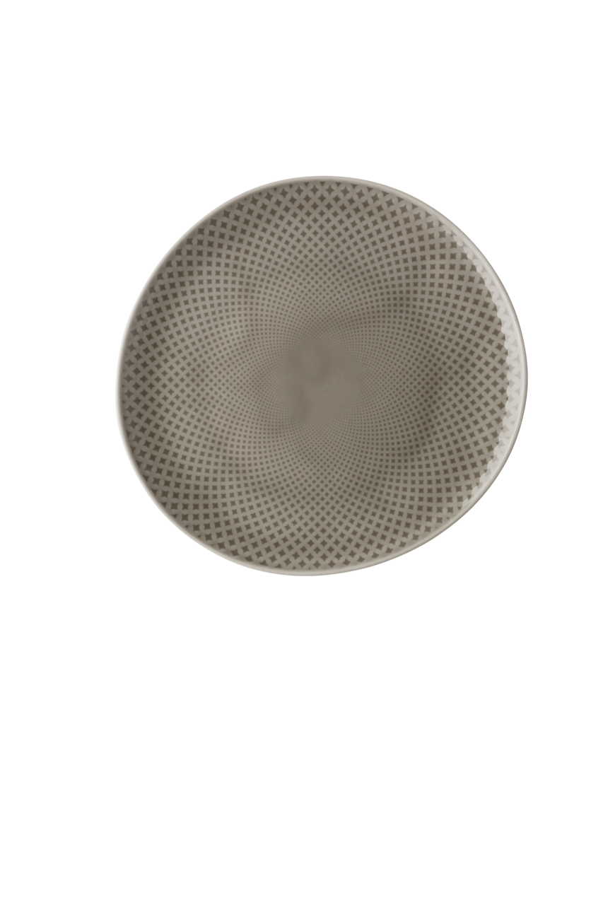 Rosenthal Junto Teller 22 cm Pearl Grey Grau