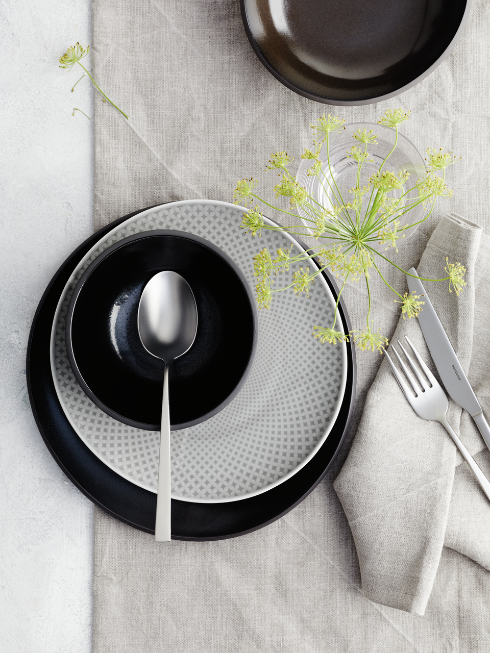 Rosenthal Junto Teller 22 cm Pearl Grey Grau – Ansicht 11