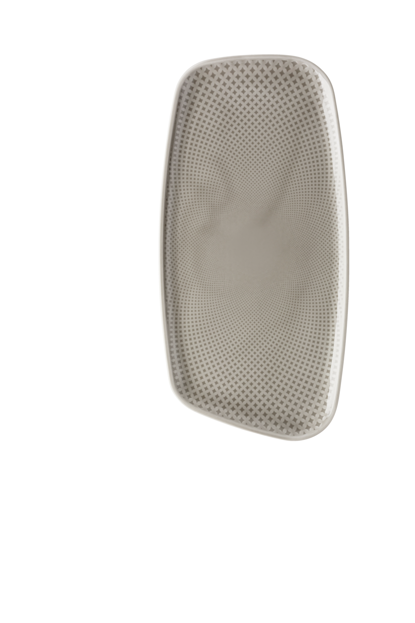 Rosenthal Junto Platte 30 x 15 cm Pearl Grey Grau – Ansicht 4