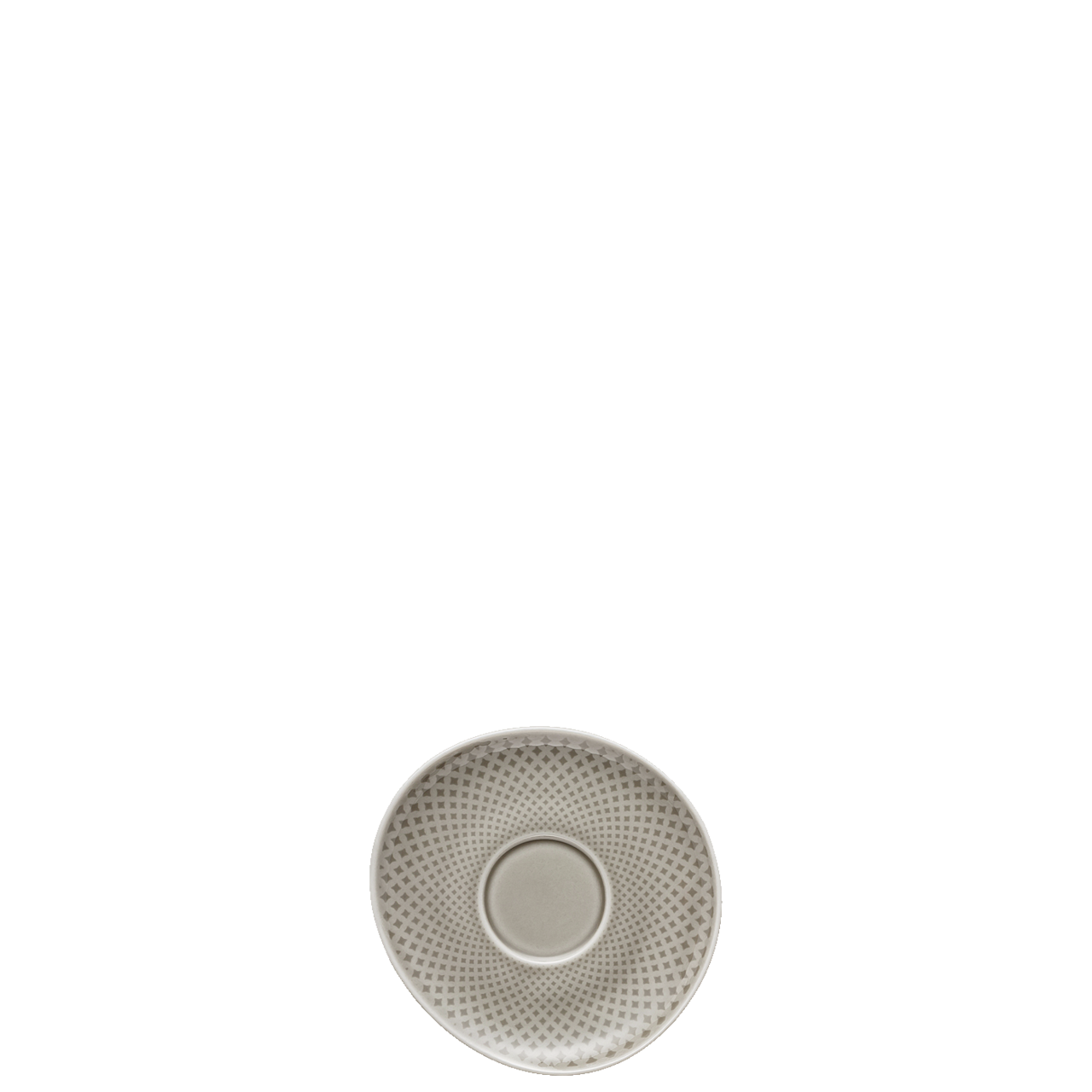 Rosenthal Junto Espresso-Untertasse Pearl Grey 11 CM Grau – Ansicht 2