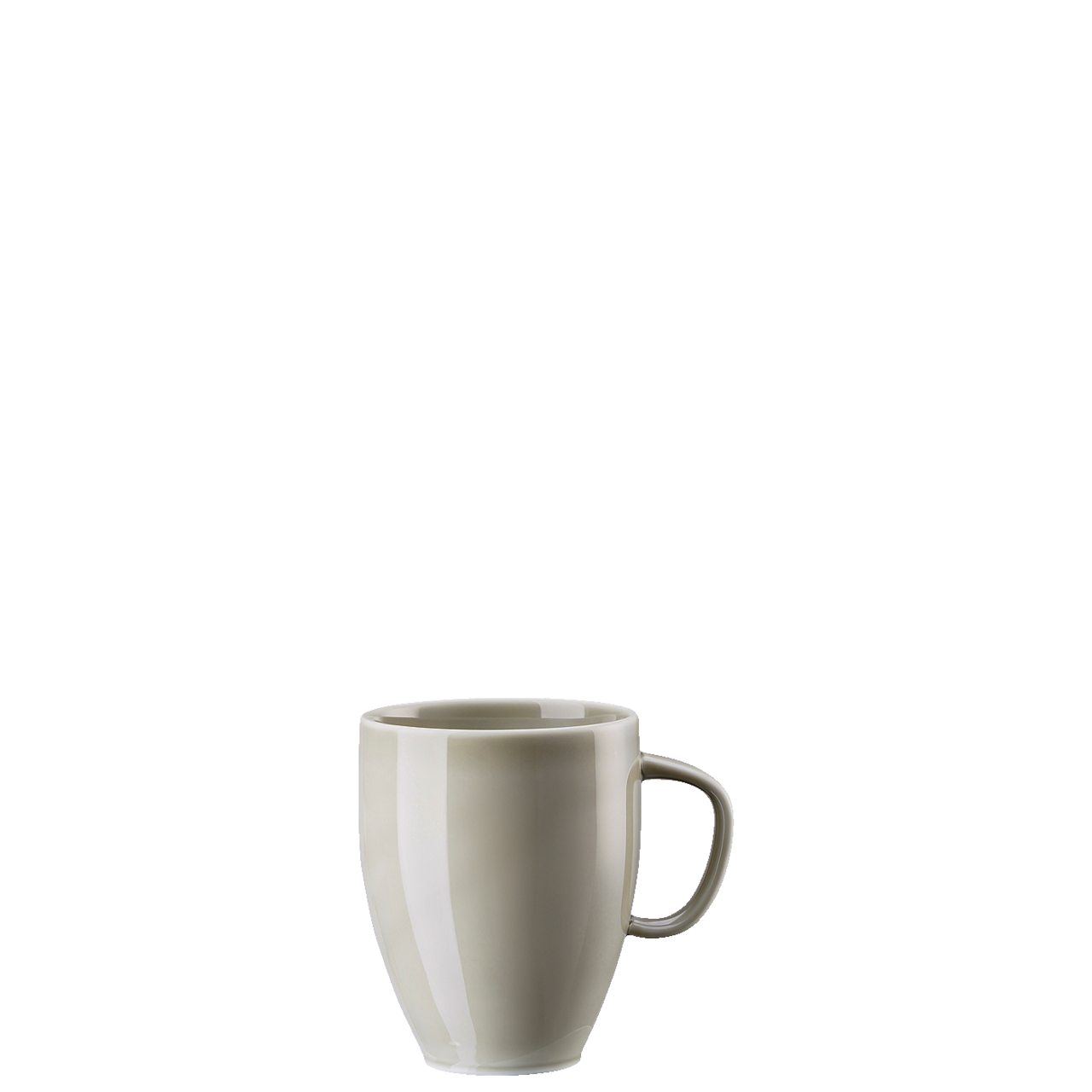 Rosenthal Junto Becher mit Henkel Pearl Grey 0,38 L Grau – Ansicht 3