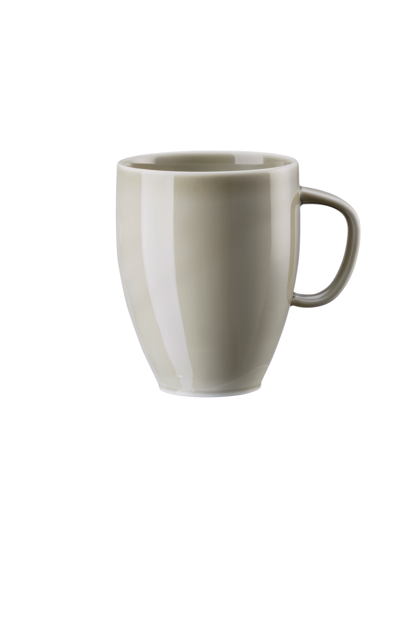 Rosenthal Junto Becher mit Henkel Pearl Grey 0,38 L Grau