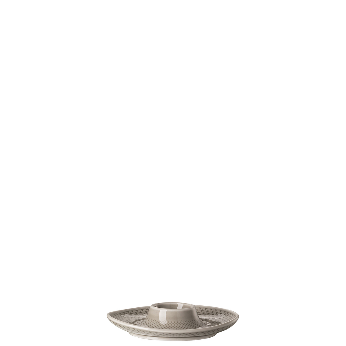 Rosenthal Junto Eierbecher mit Ablage Pearl Grey 13 CM Grau – Ansicht 2