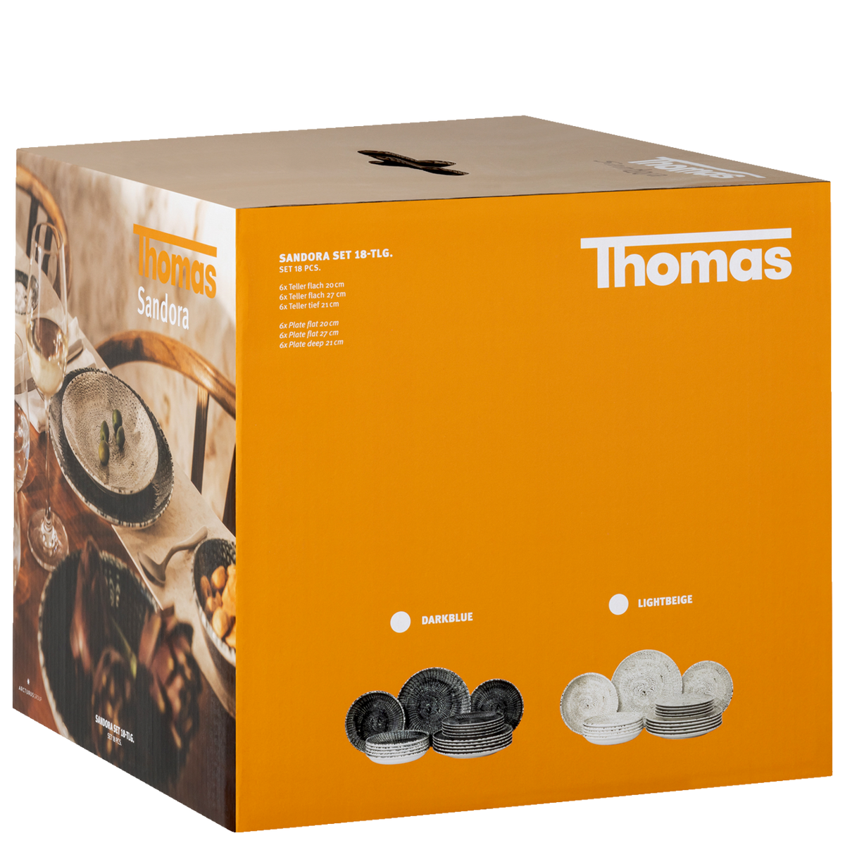 Thomas Sandora Set 18-tlg. Darkblue Mehrteilig CM Blau – Ansicht 6