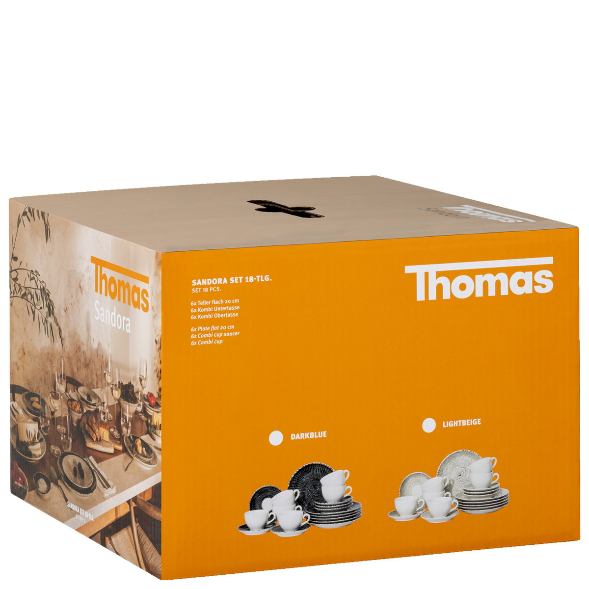 Thomas Sandora Set 18-tlg./Kombi Darkblue Mehrteilig CM Blau – Ansicht 6