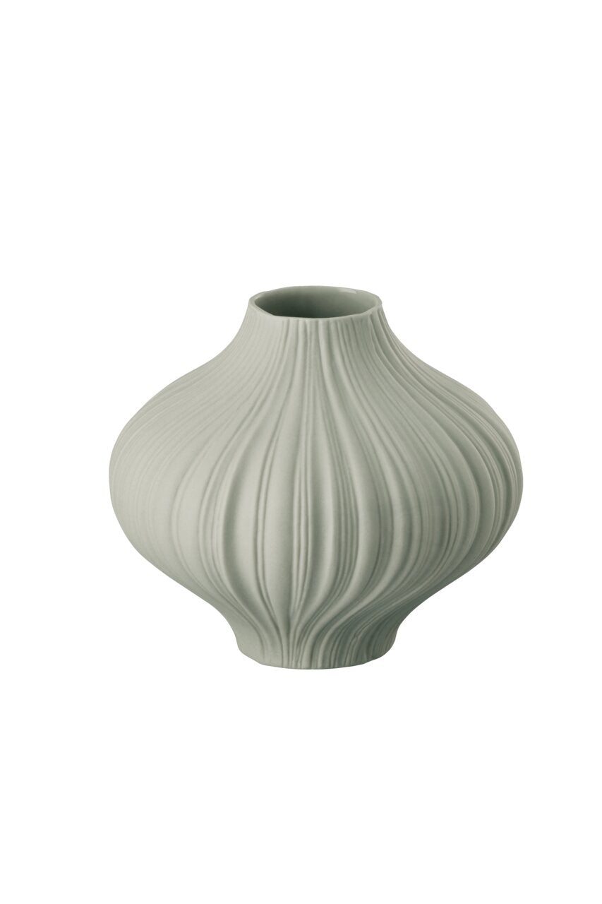 Rosenthal Plissee Vase 8 cm Lava