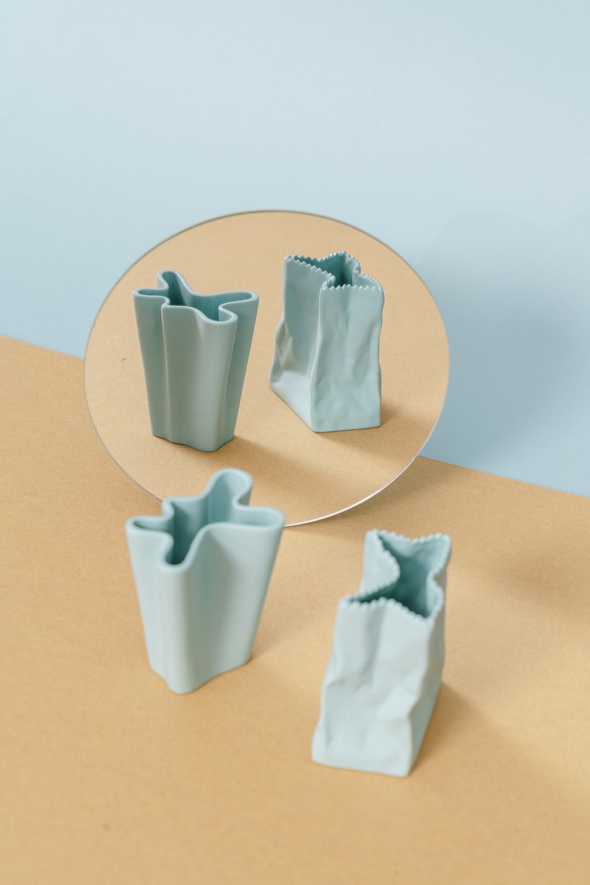 Rosenthal Tütenvase Vase 9 cm Mint Grün – Lifestyle
