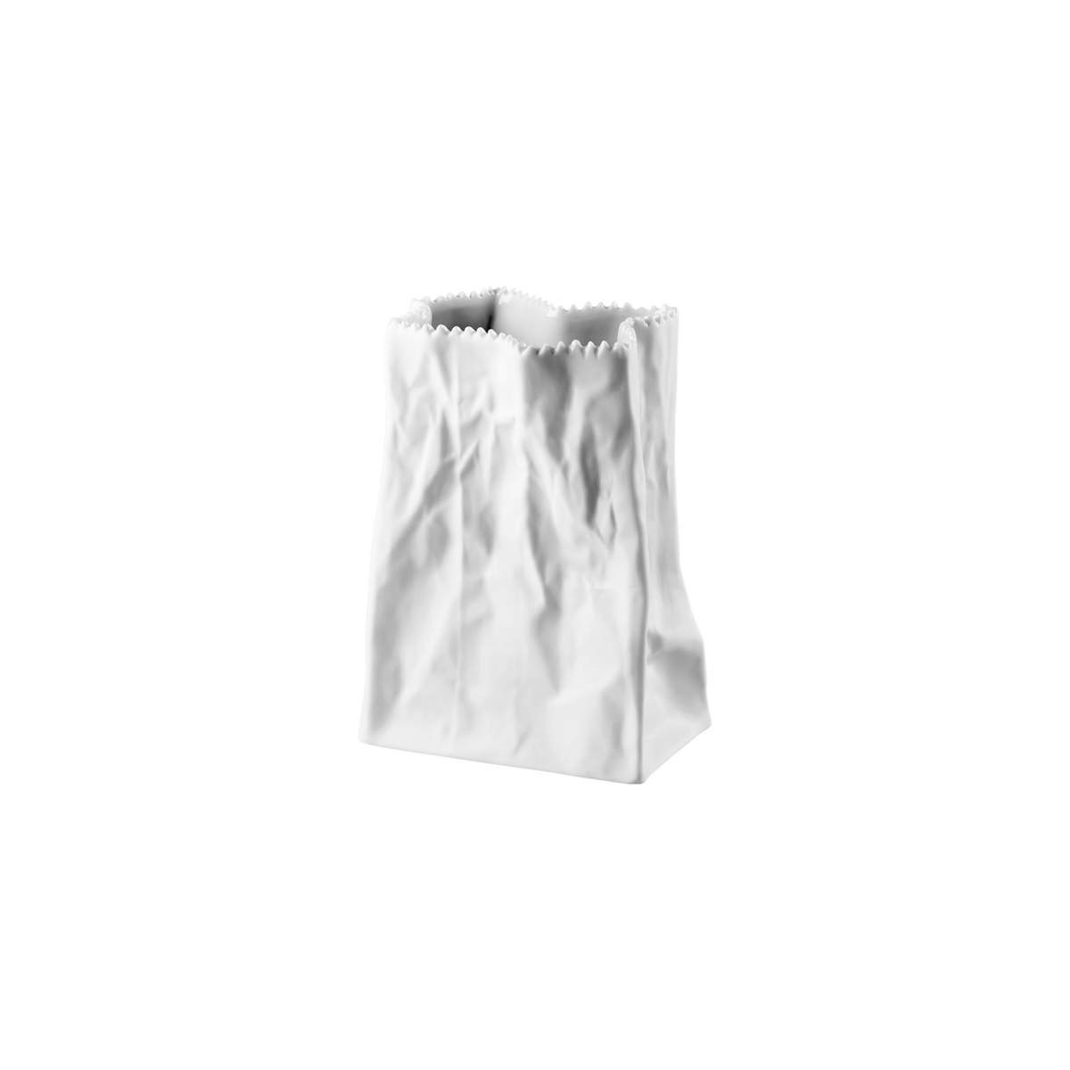 Rosenthal Do not litter Tütenvase 14 cm Weiss matt – Ansicht 6