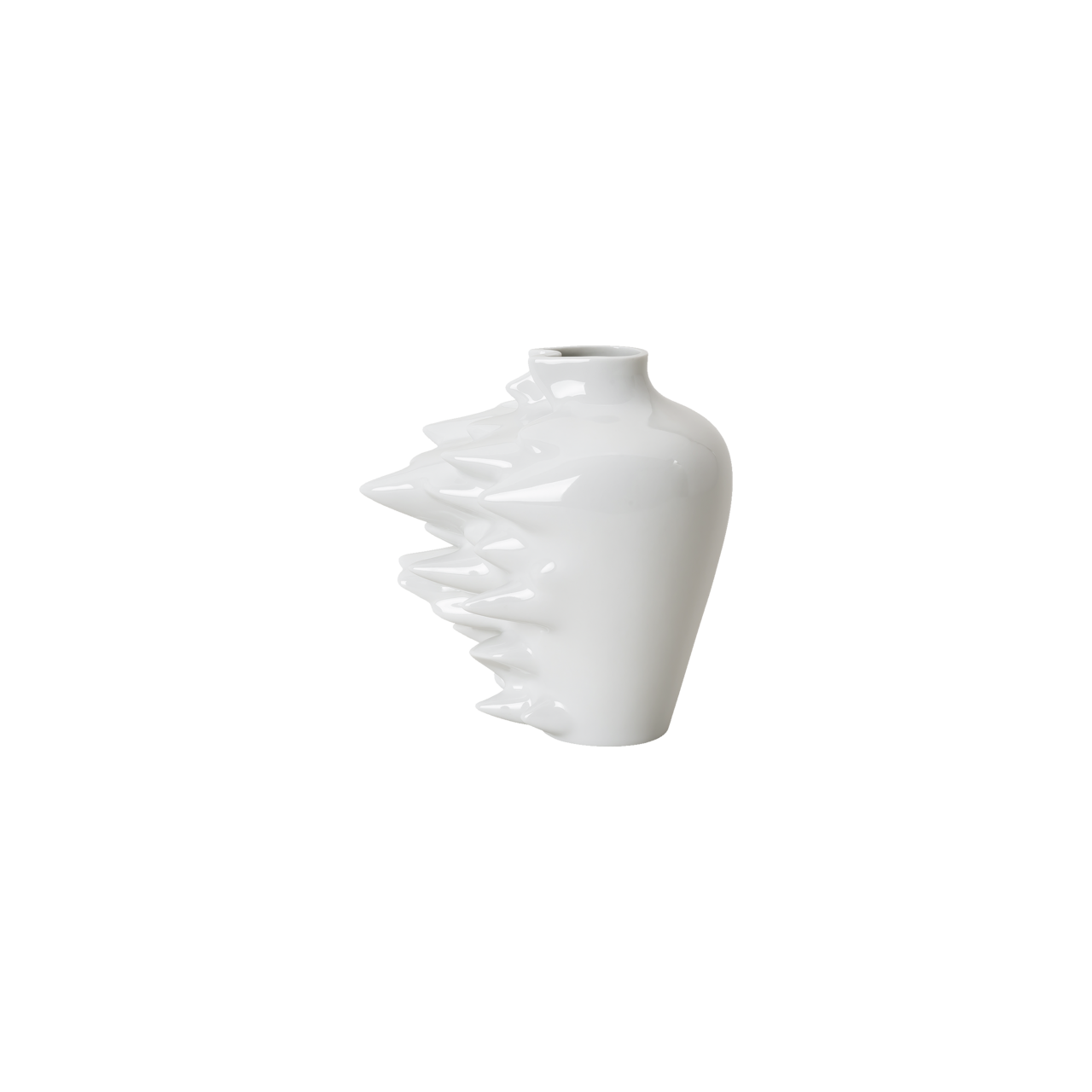 Rosenthal Fast Vase 14 cm Weiss – Ansicht 6