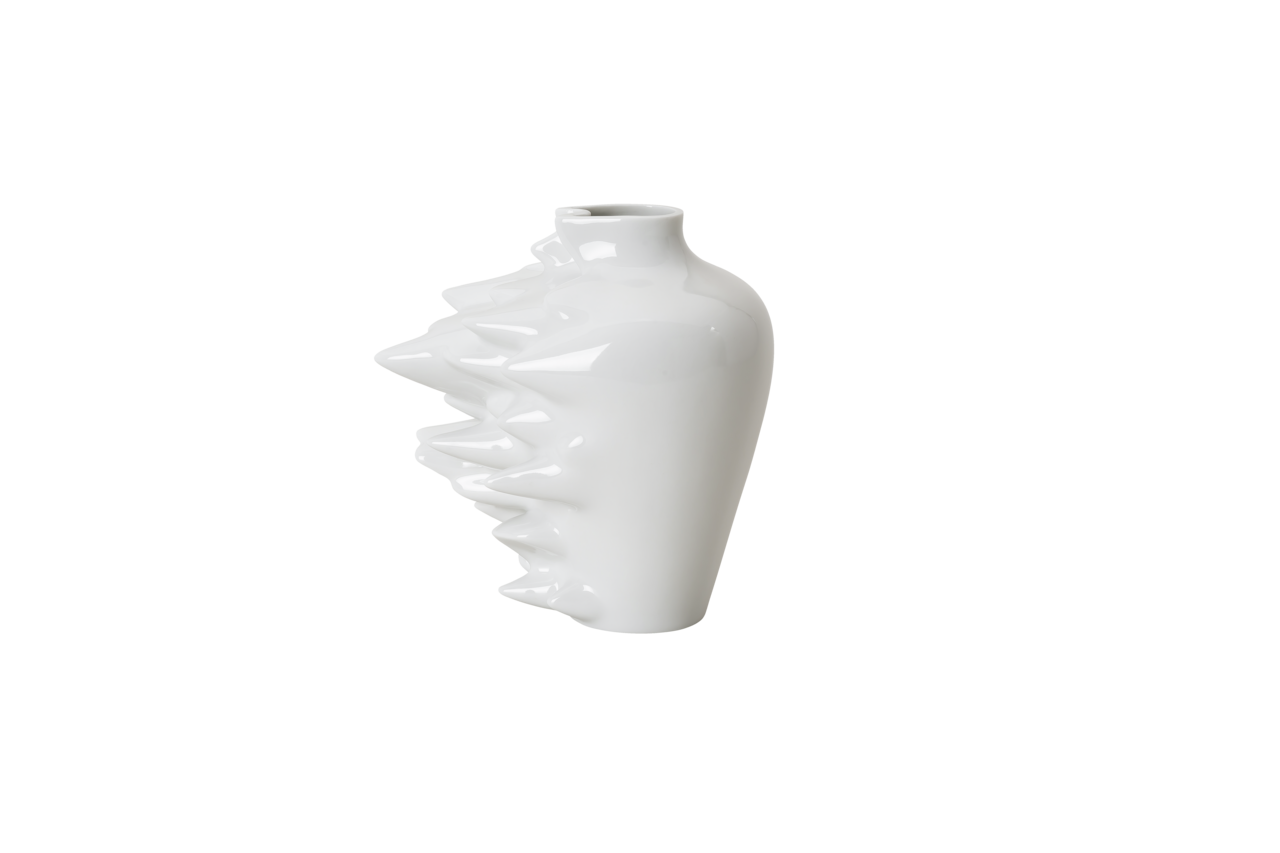 Rosenthal Fast Vase 14 cm Weiss – Ansicht 5