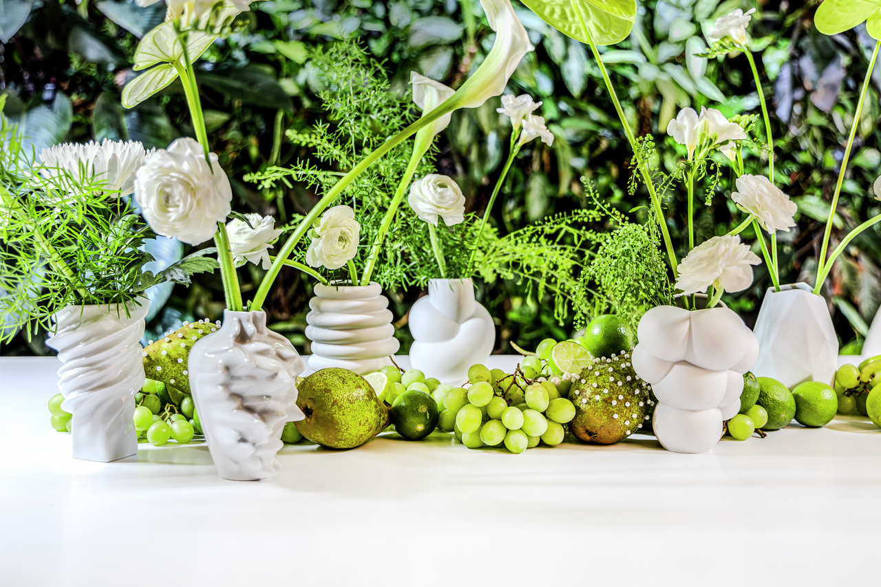 Rosenthal Fast Vase 14 cm Weiss – Ansicht 11