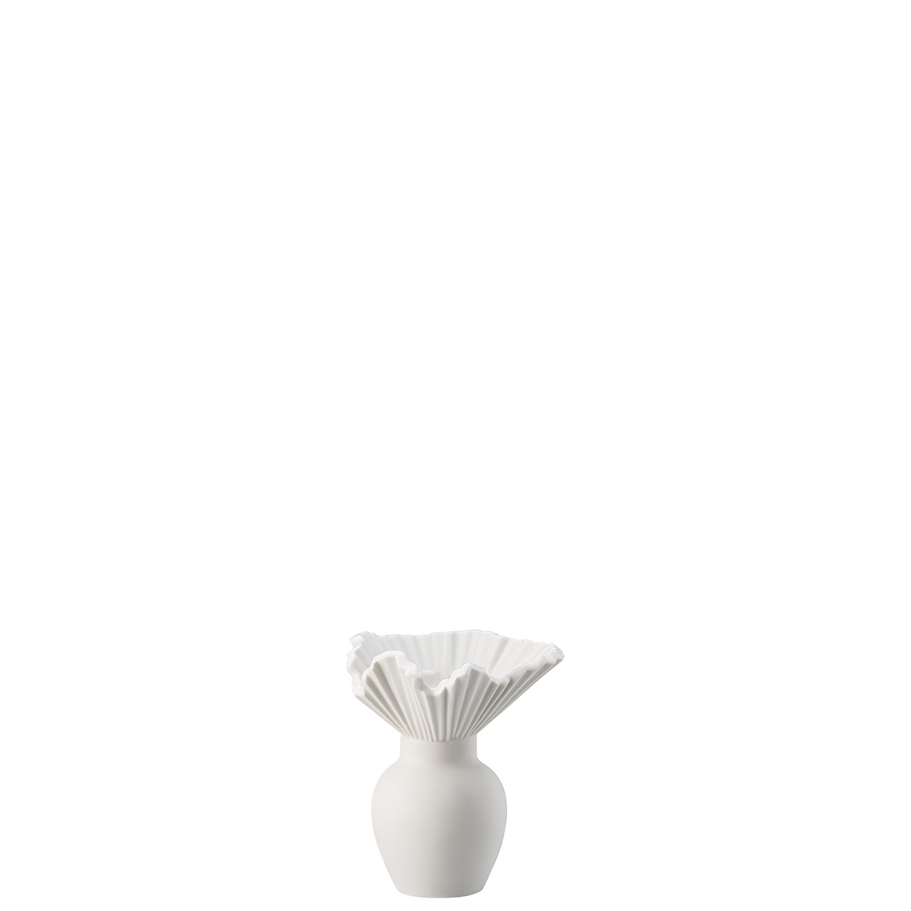 Rosenthal Falda Vase 10 cm Weiss matt – Ansicht 4