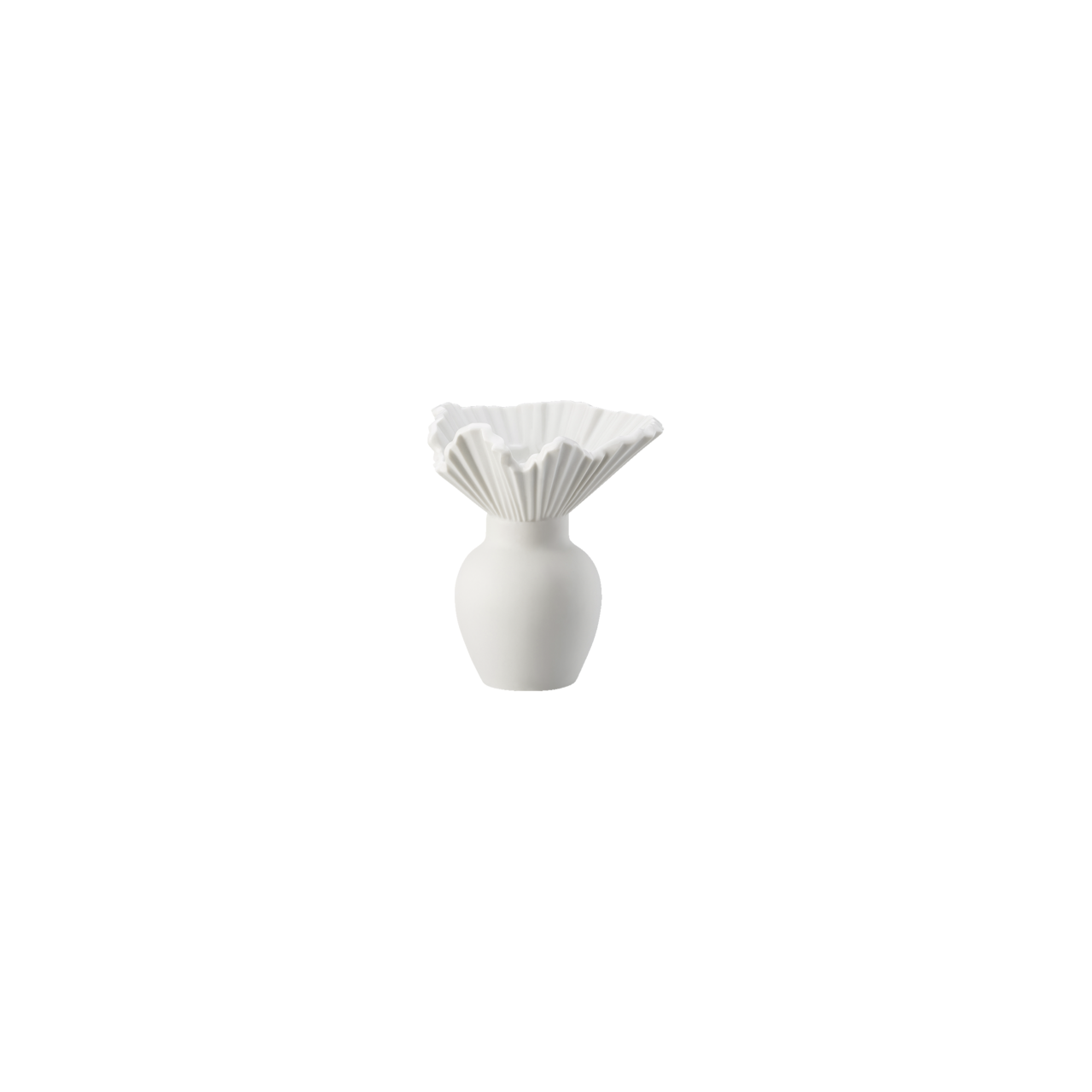 Rosenthal Falda Vase 10 cm Weiss matt – Ansicht 5