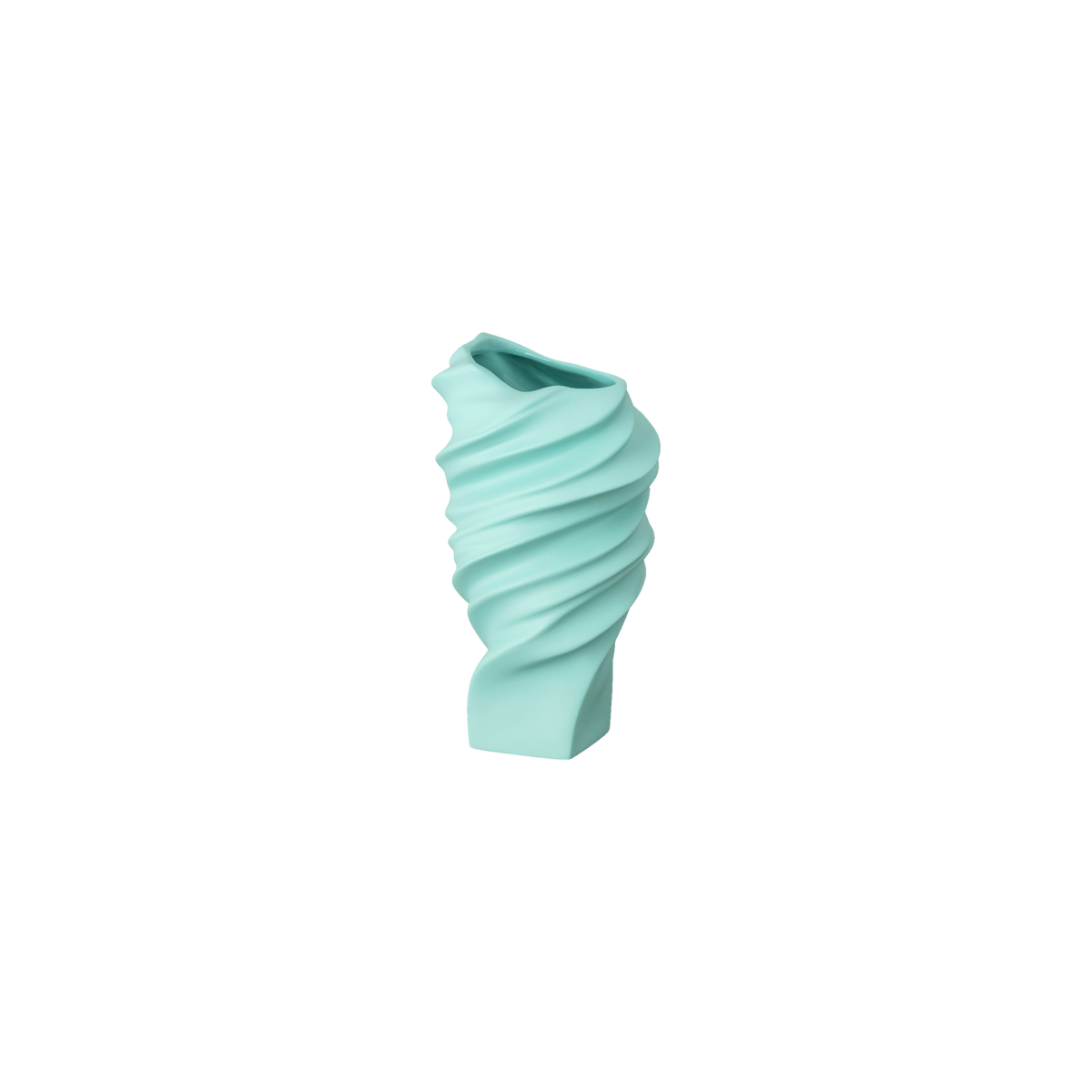 Rosenthal Squall Vase 15 cm Mint Grün
