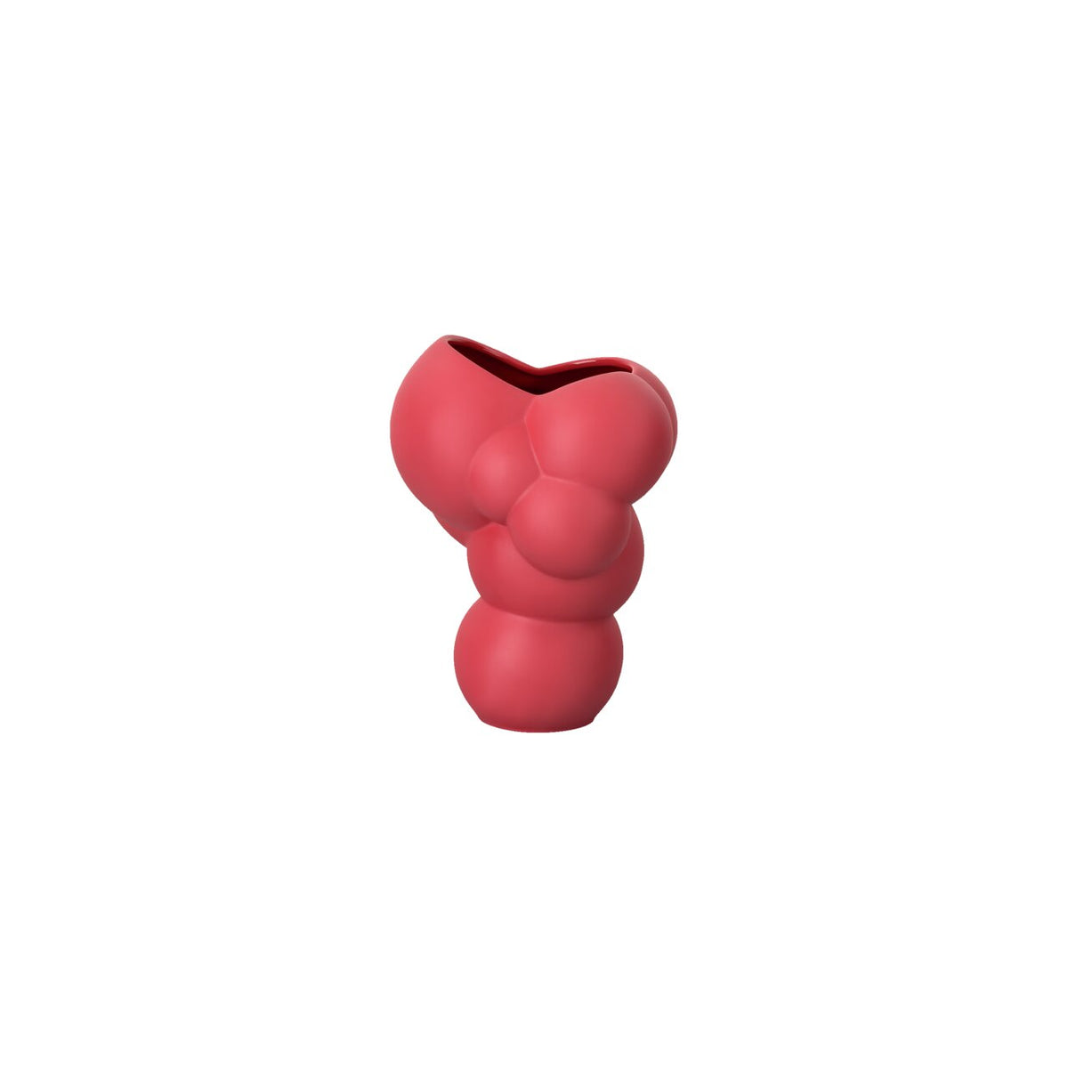 Rosenthal Skum Vase 14 cm Ruby