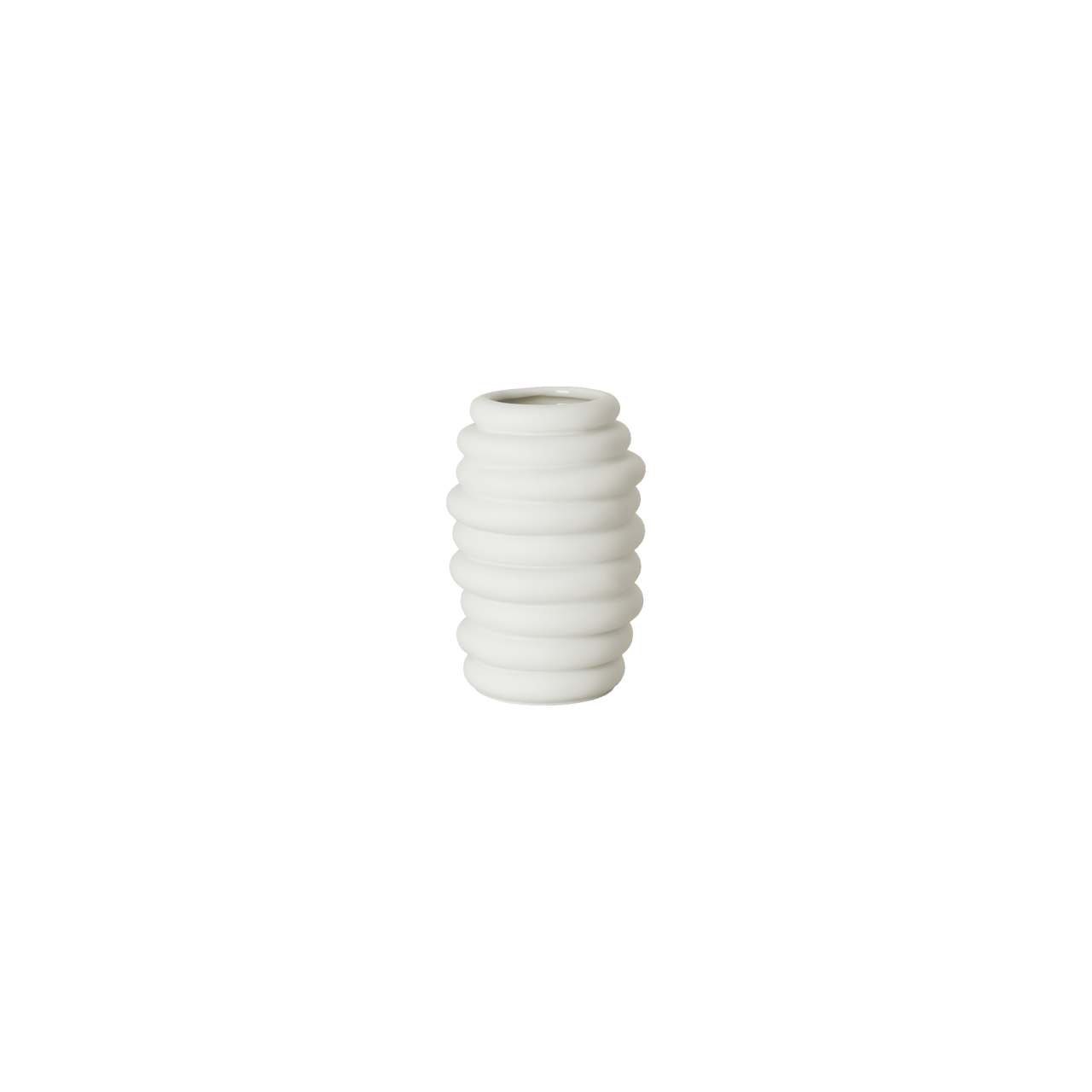 Rosenthal Hop Vase 10 cm Weiss matt