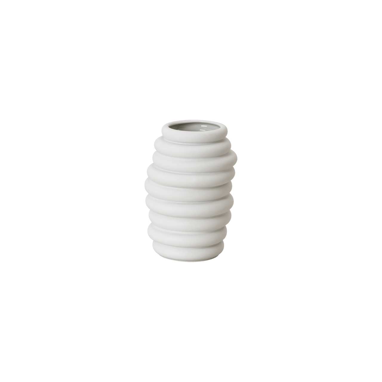 Rosenthal Hop Vase 14 cm Weiss matt Weiss