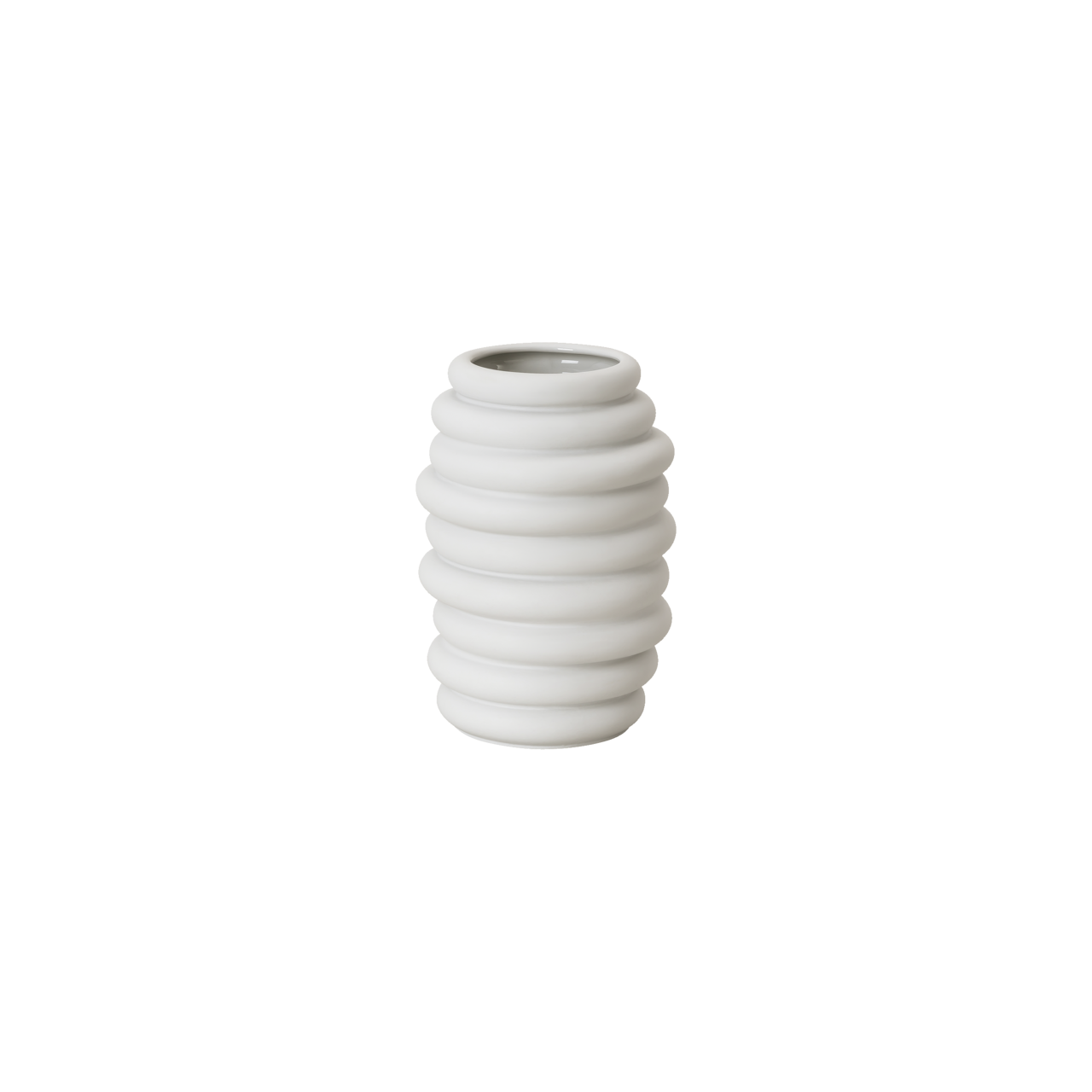 Rosenthal Hop Vase 14 cm Weiss matt Weiss – Ansicht 6