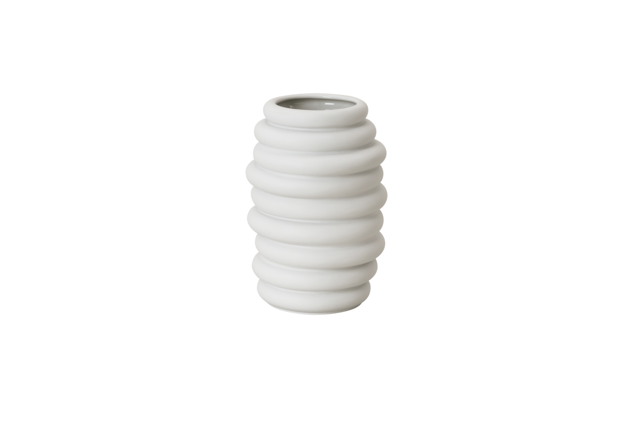 Rosenthal Hop Vase 14 cm Weiss matt Weiss – Ansicht 5