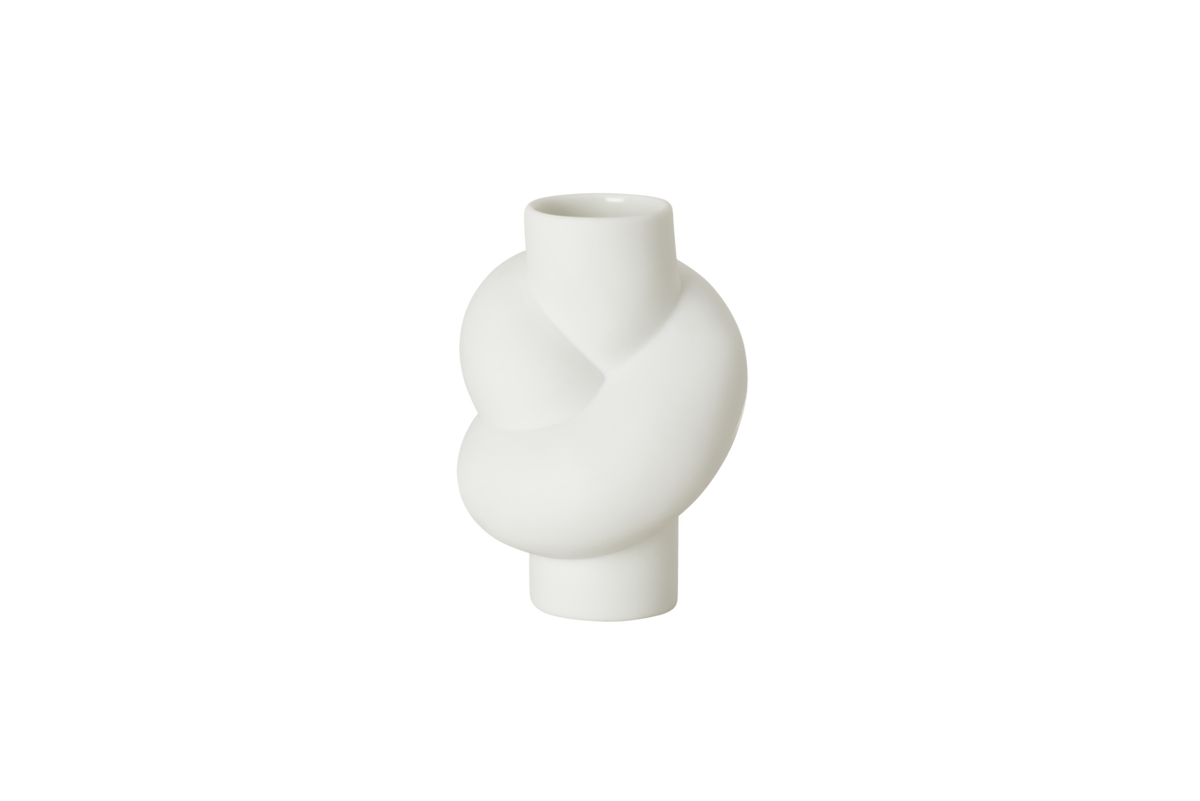 Rosenthal Node Vase 10 cm Weiss matt – Ansicht 3