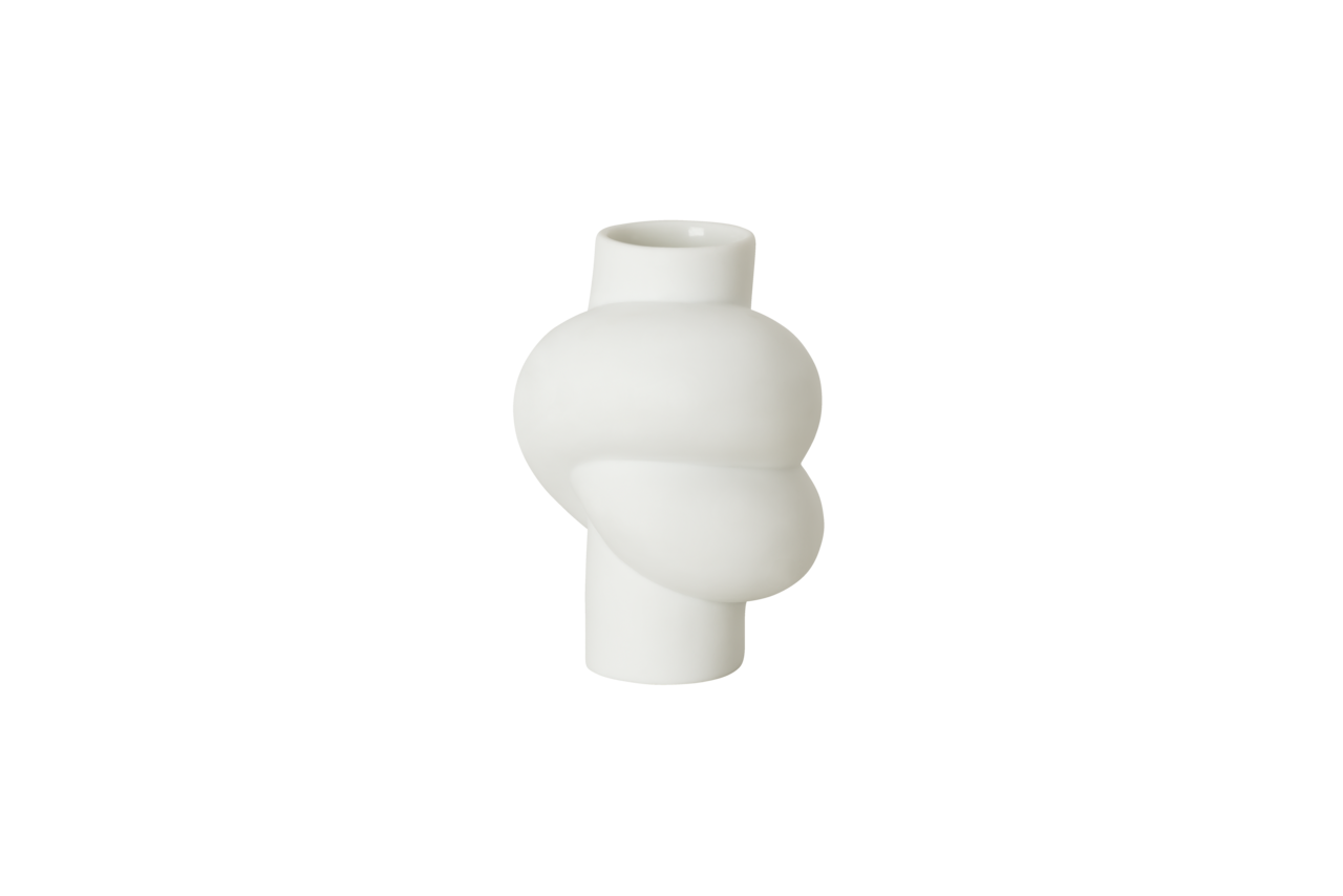 Rosenthal Node Vase 10 cm Weiss matt – Ansicht 4