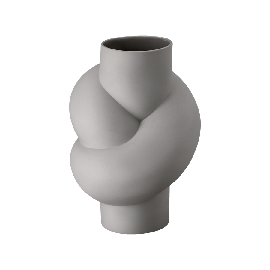 Rosenthal Node Vase 25 cm Lava Grau