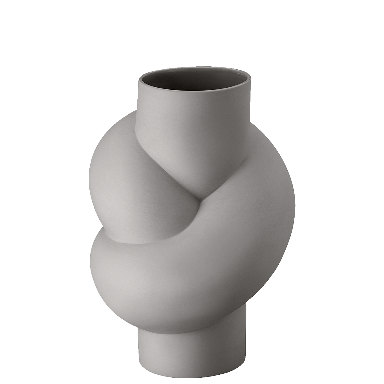 Rosenthal Node Vase 25 cm Lava Grau – Ansicht 3