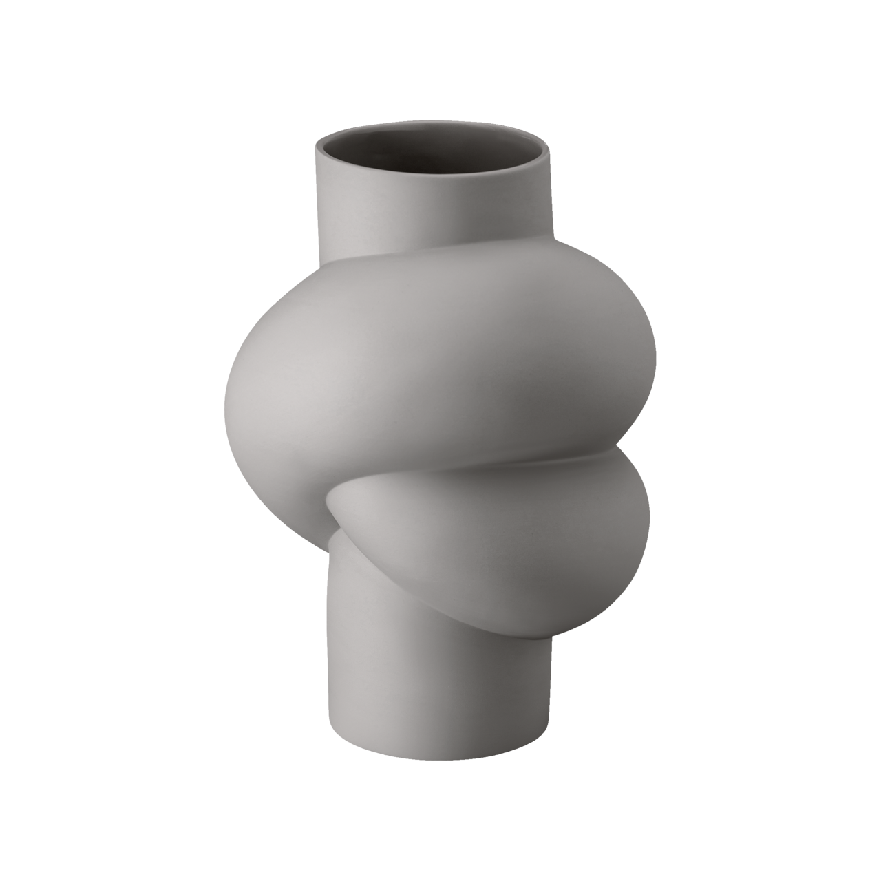Rosenthal Node Vase 25 cm Lava Grau – Ansicht 8
