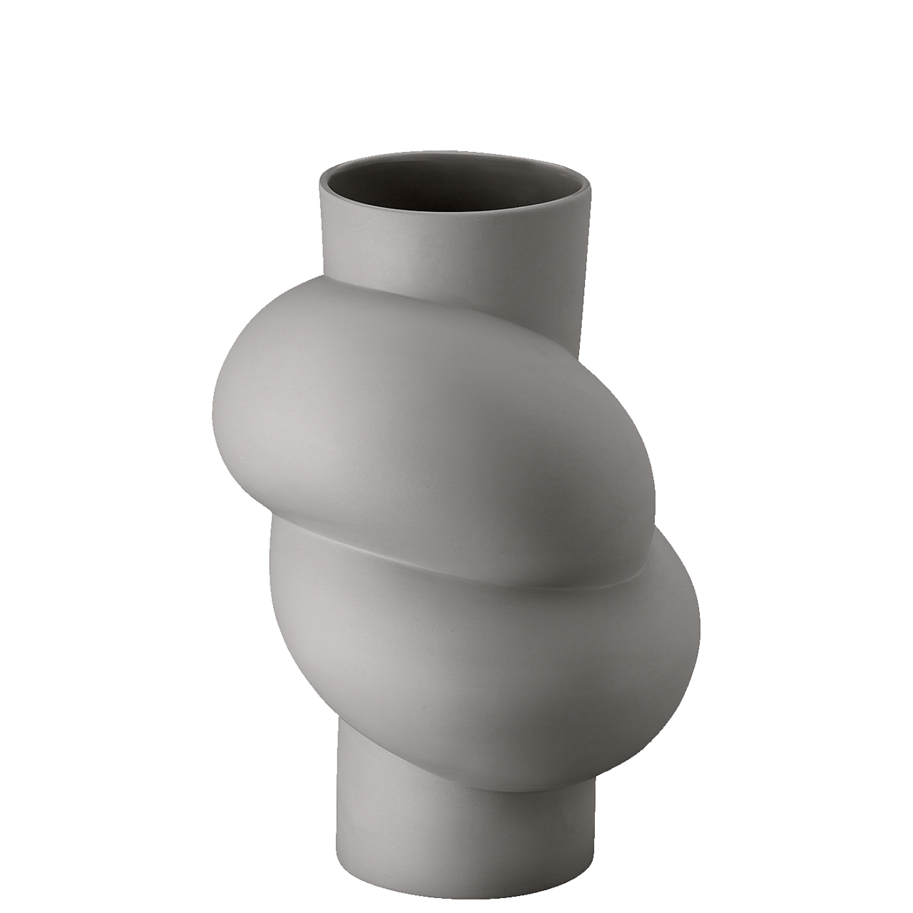 Rosenthal Node Vase 25 cm Lava Grau – Ansicht 12