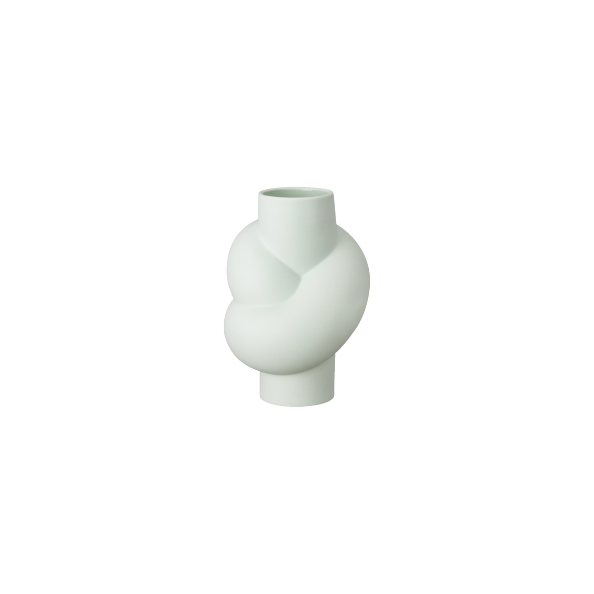 Rosenthal Node Vase 14 cm Sea Salt Grau