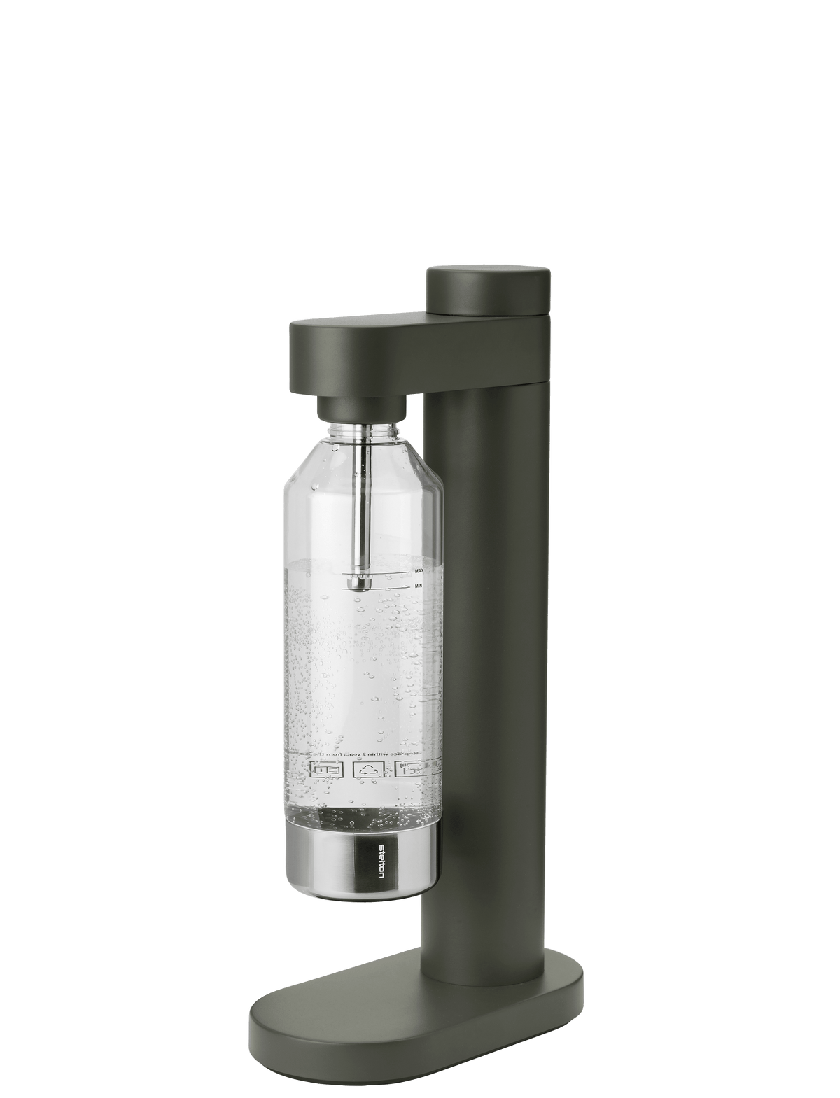 Stelton Brus Wassersprudler dark forest