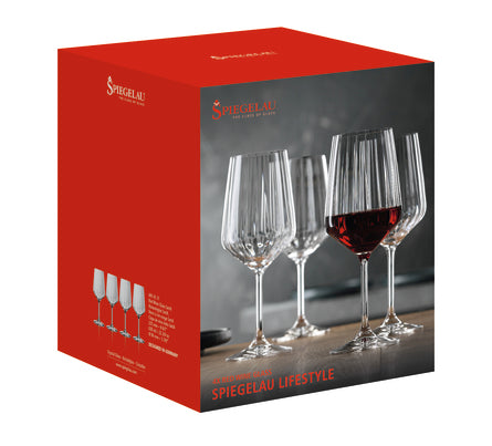 Spiegelau Lifestyle Rotweinglas 4er-Set 4450171