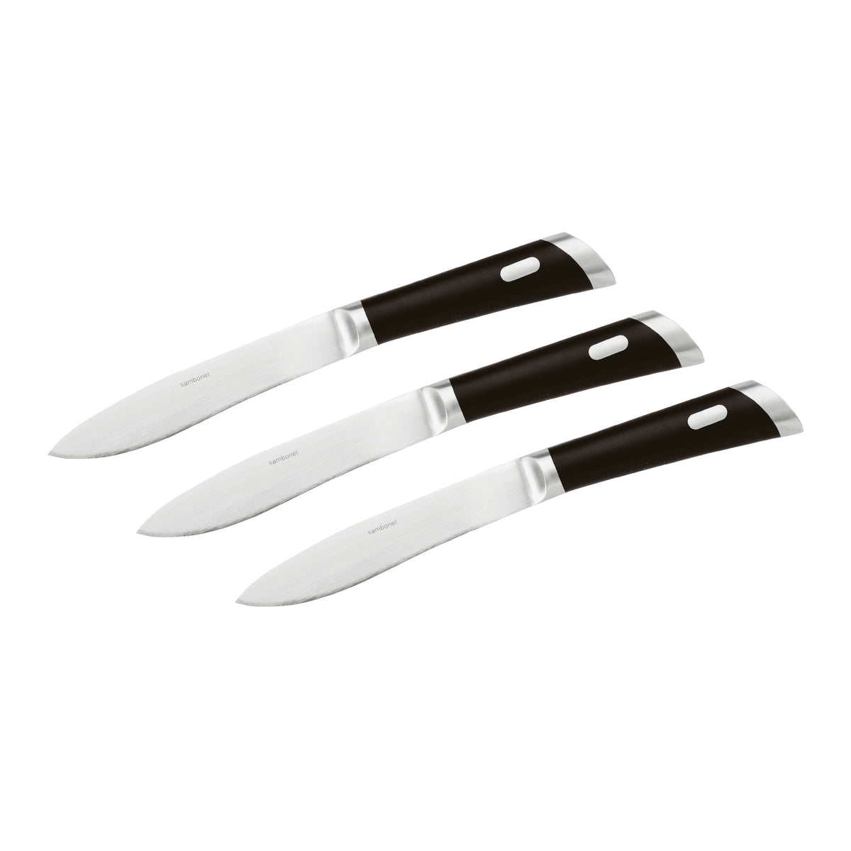 Sambonet Special Knife Steakmesser 3er-Set Edelstahl