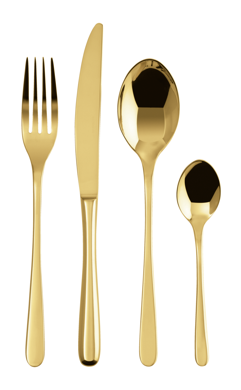 Sambonet Taste Besteckset 24-teilig PVD Gold – Ansicht 1