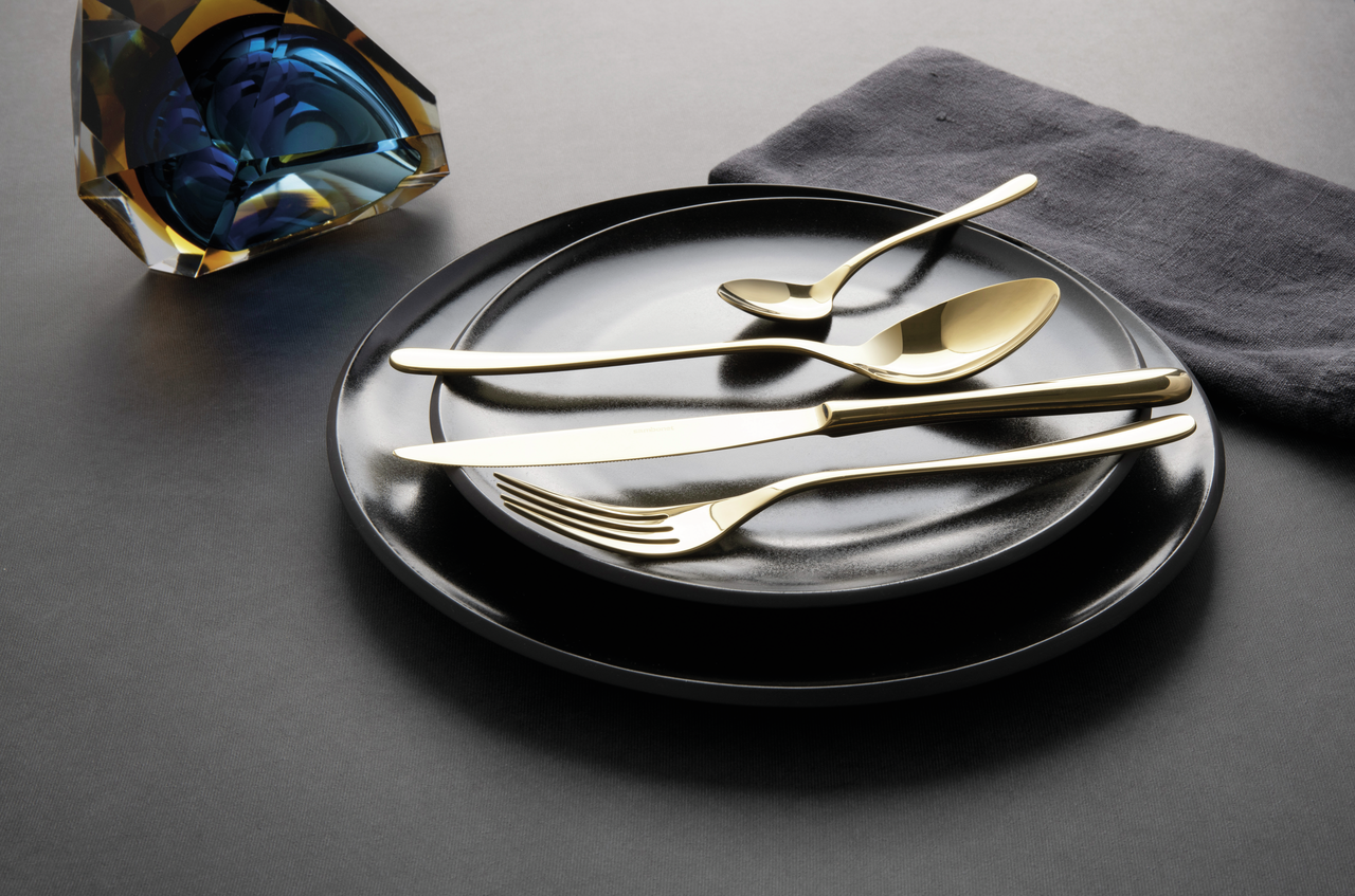 Sambonet Taste Besteckset 24-teilig PVD Gold – Ansicht 6