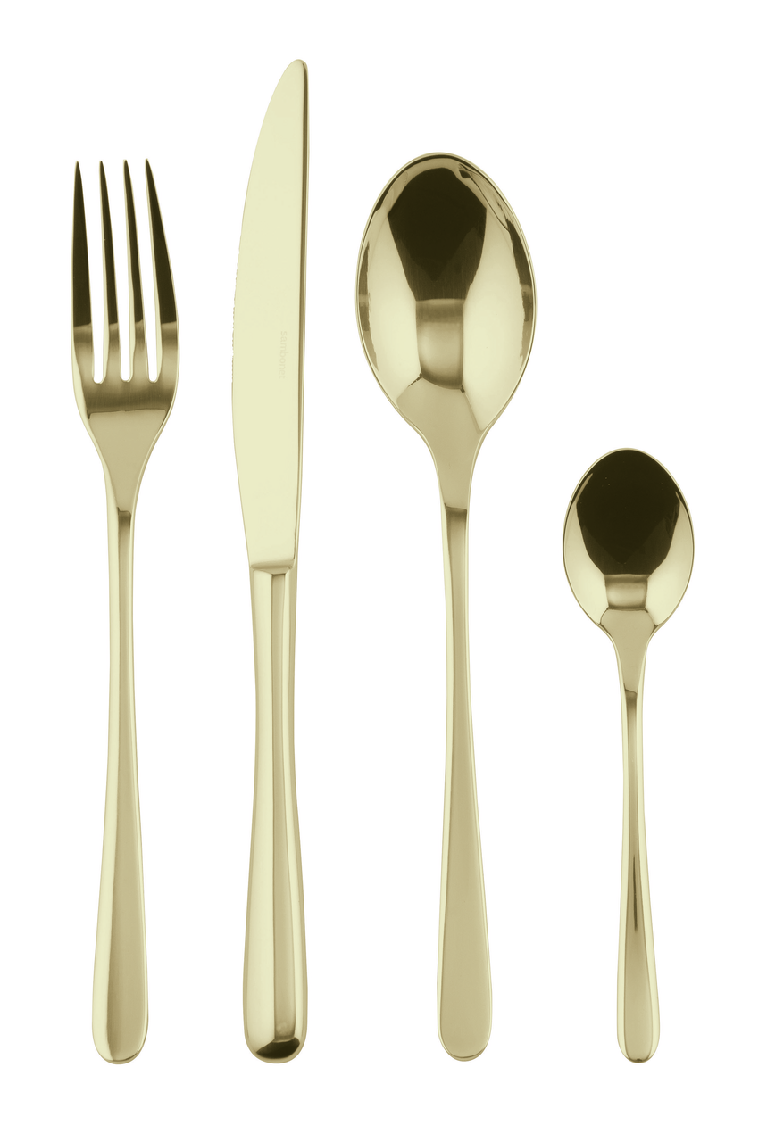 Sambonet Taste Besteckset 24-teilig PVD Champagne – Ansicht 1