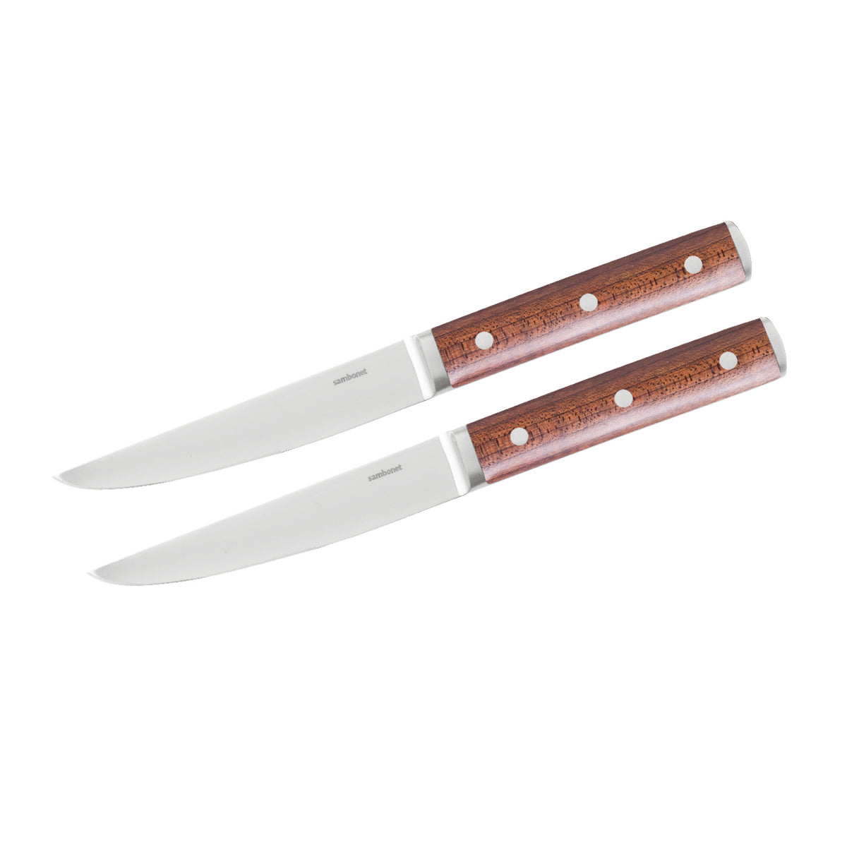 Sambonet Sirloin Steakmesser 2er-Set Ahornholz