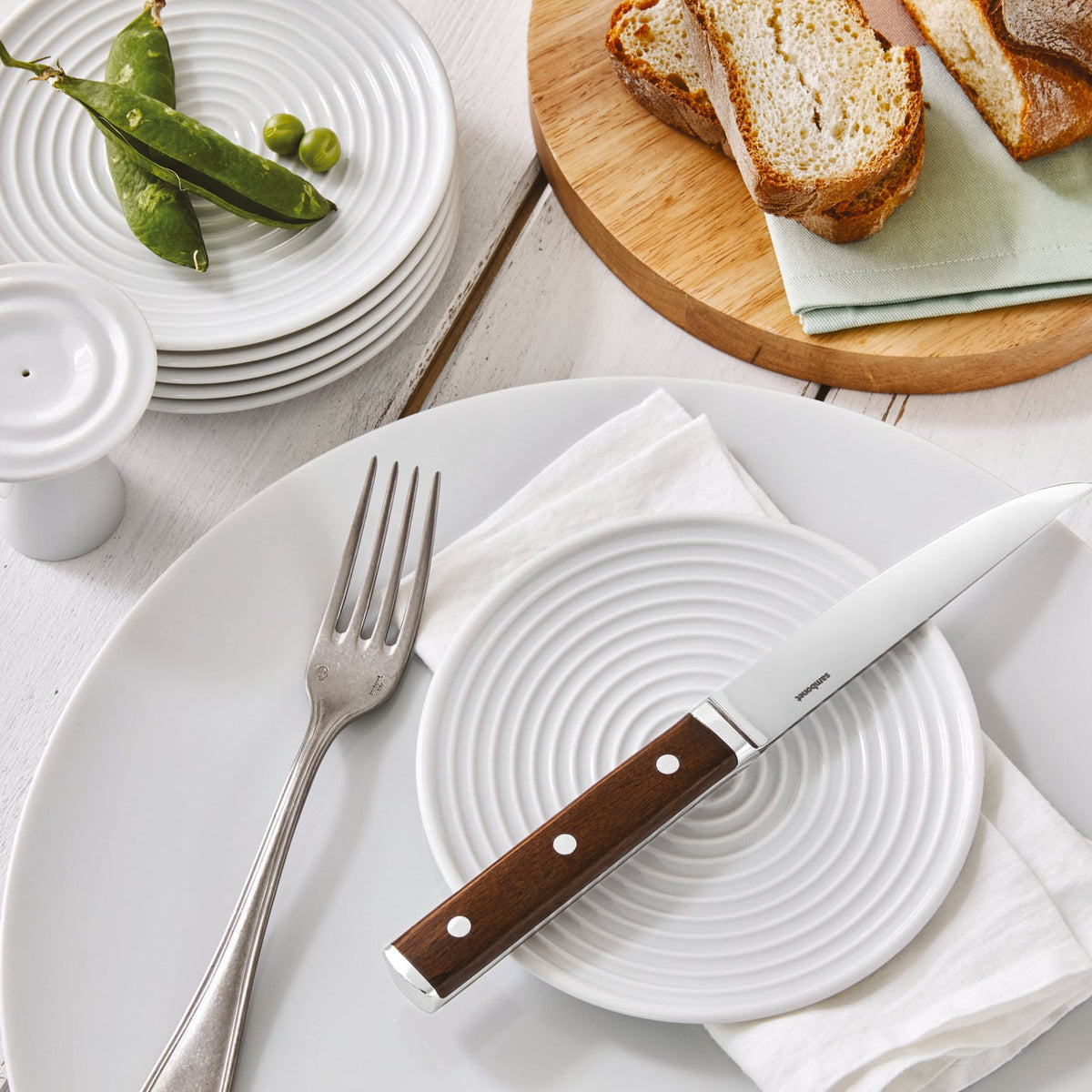 Sambonet Sirloin Steakmesser 2er-Set Ahornholz – Ansicht 3