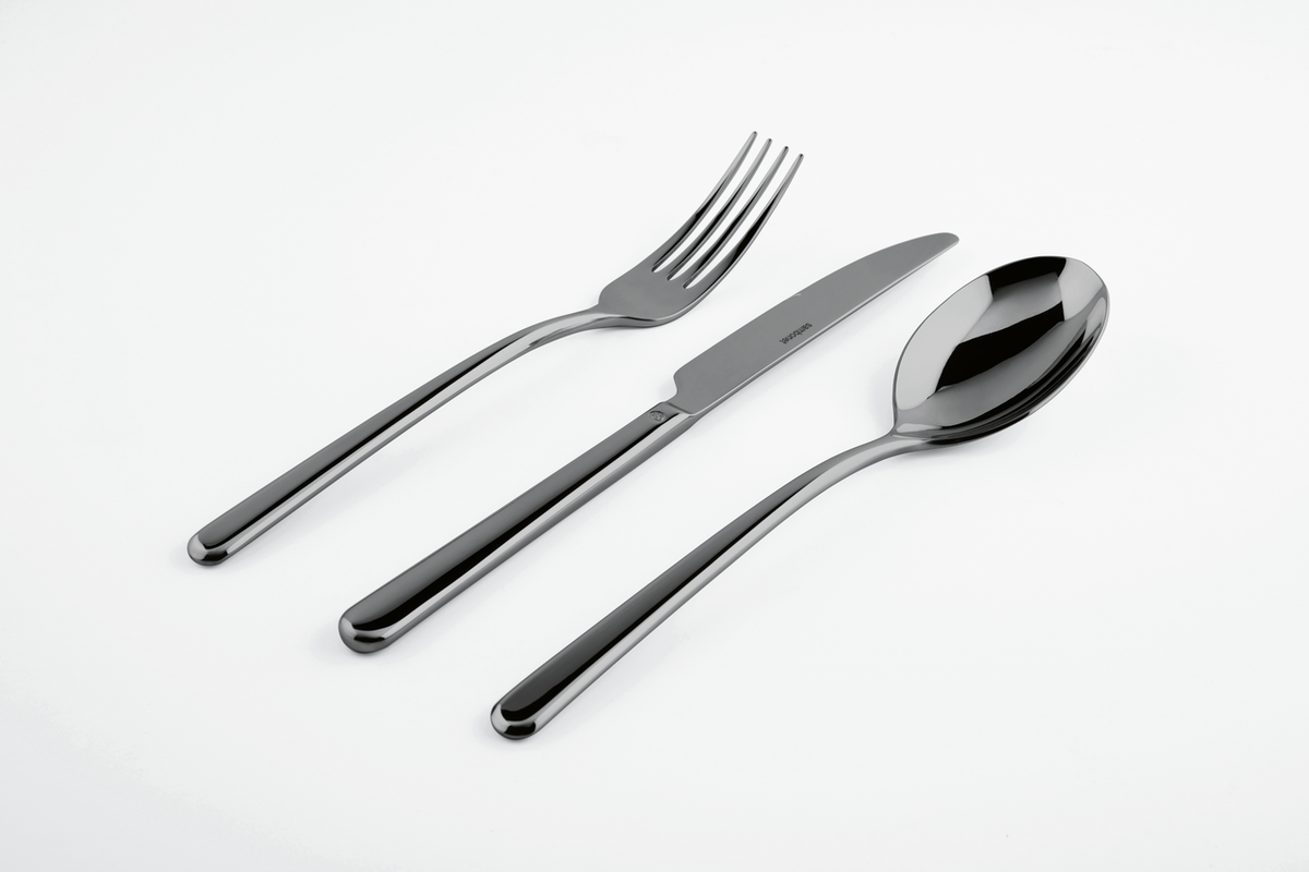 Sambonet Linear Besteckset 30-teilig PVD Schwarz – Ansicht 3