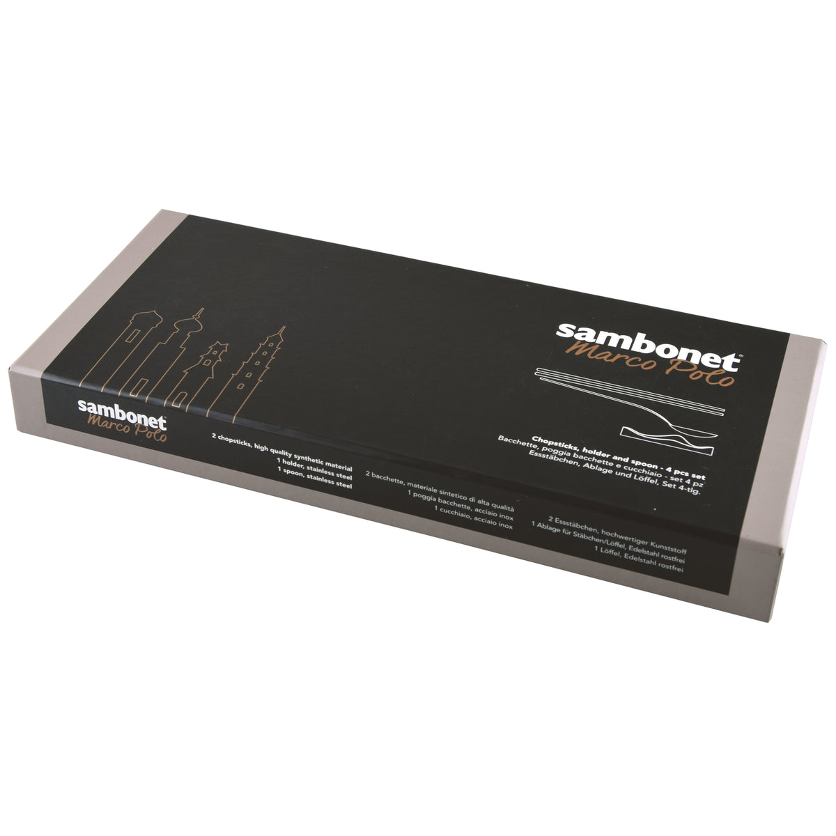 Sambonet Marco Polo Essstäbchen-Set 3-teilig – Ansicht 6